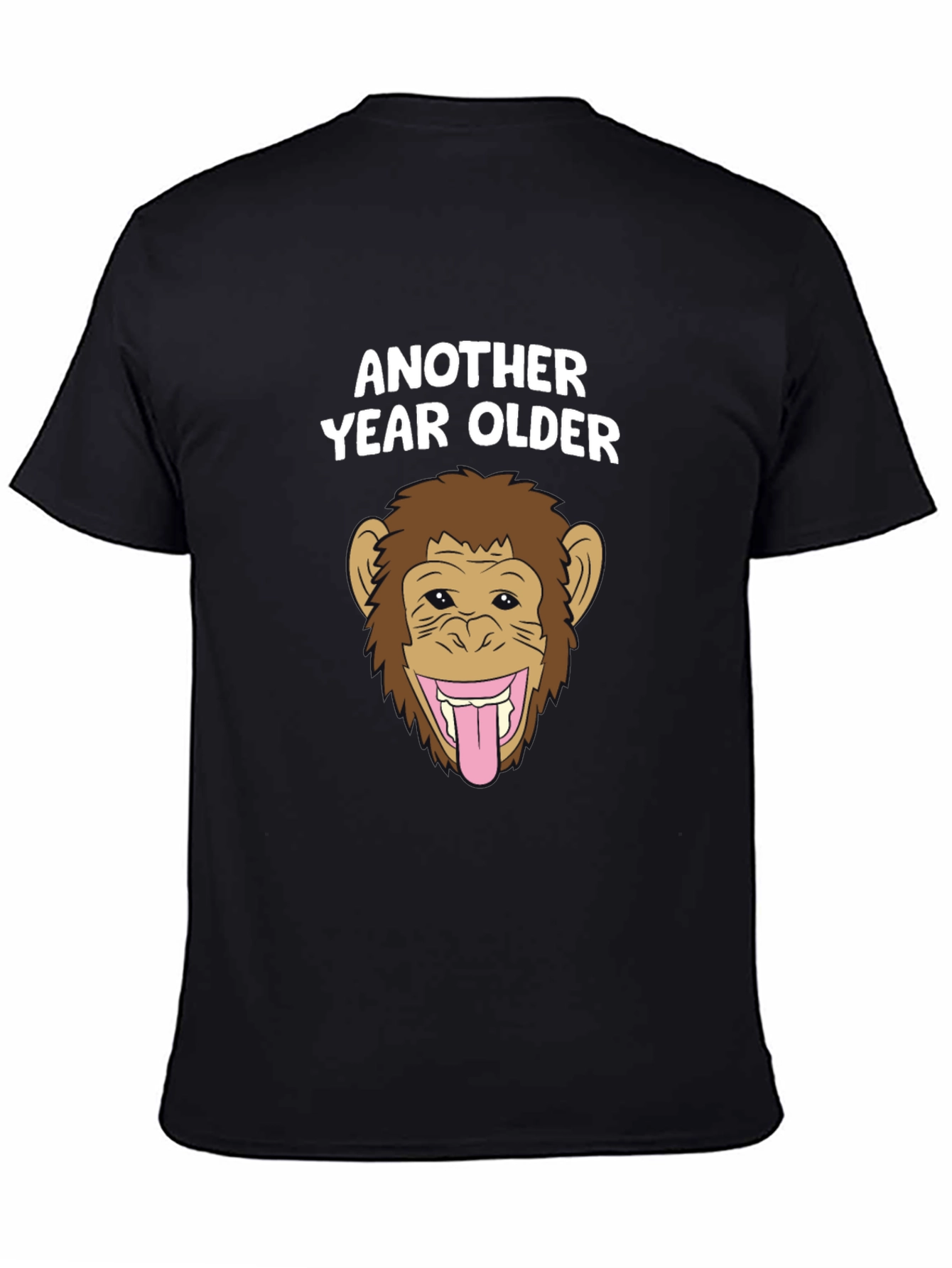Funny Monkey Birthday T-Shirt - Another Year Older