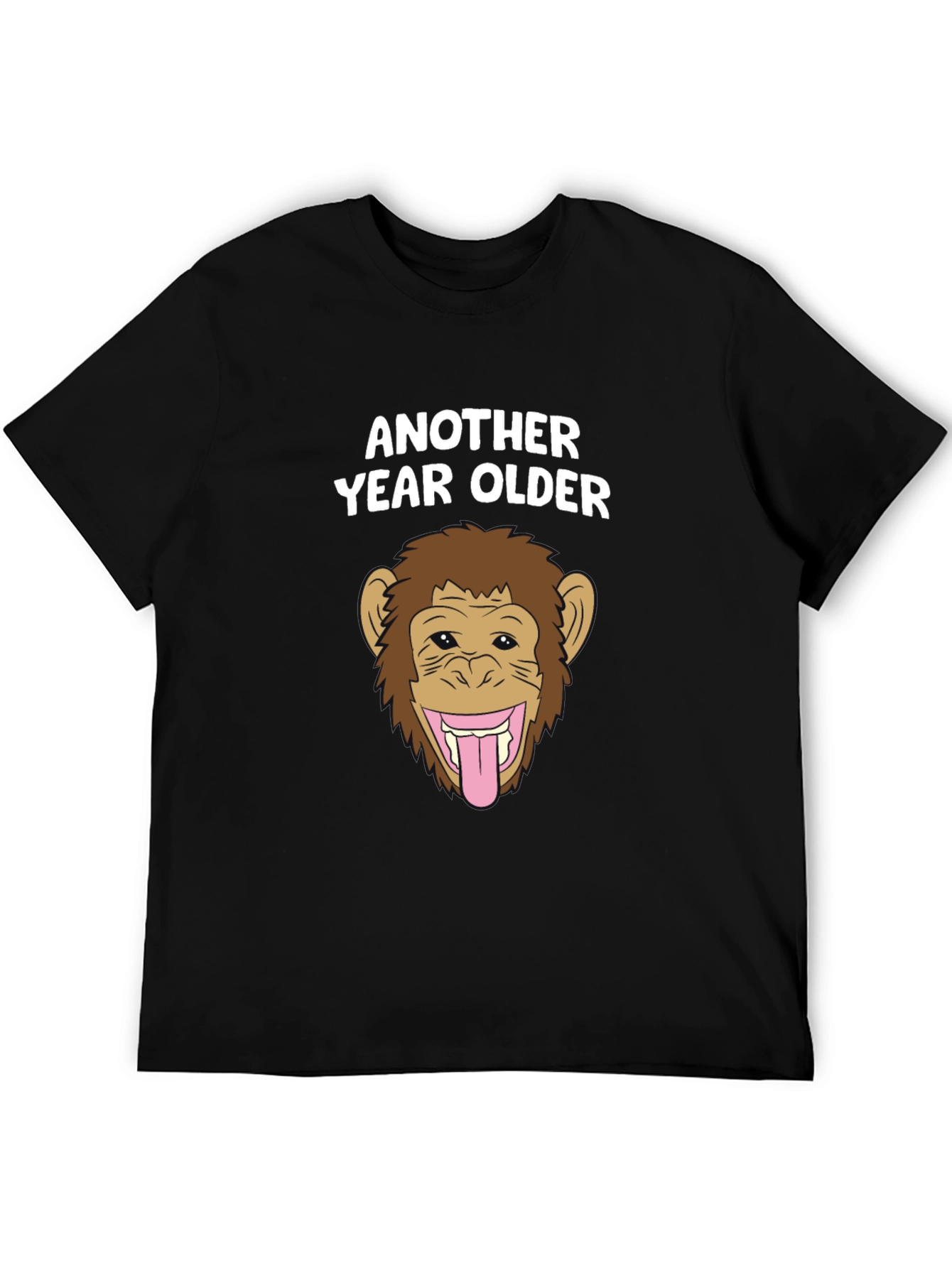 Funny Monkey Birthday T-Shirt - Another Year Older