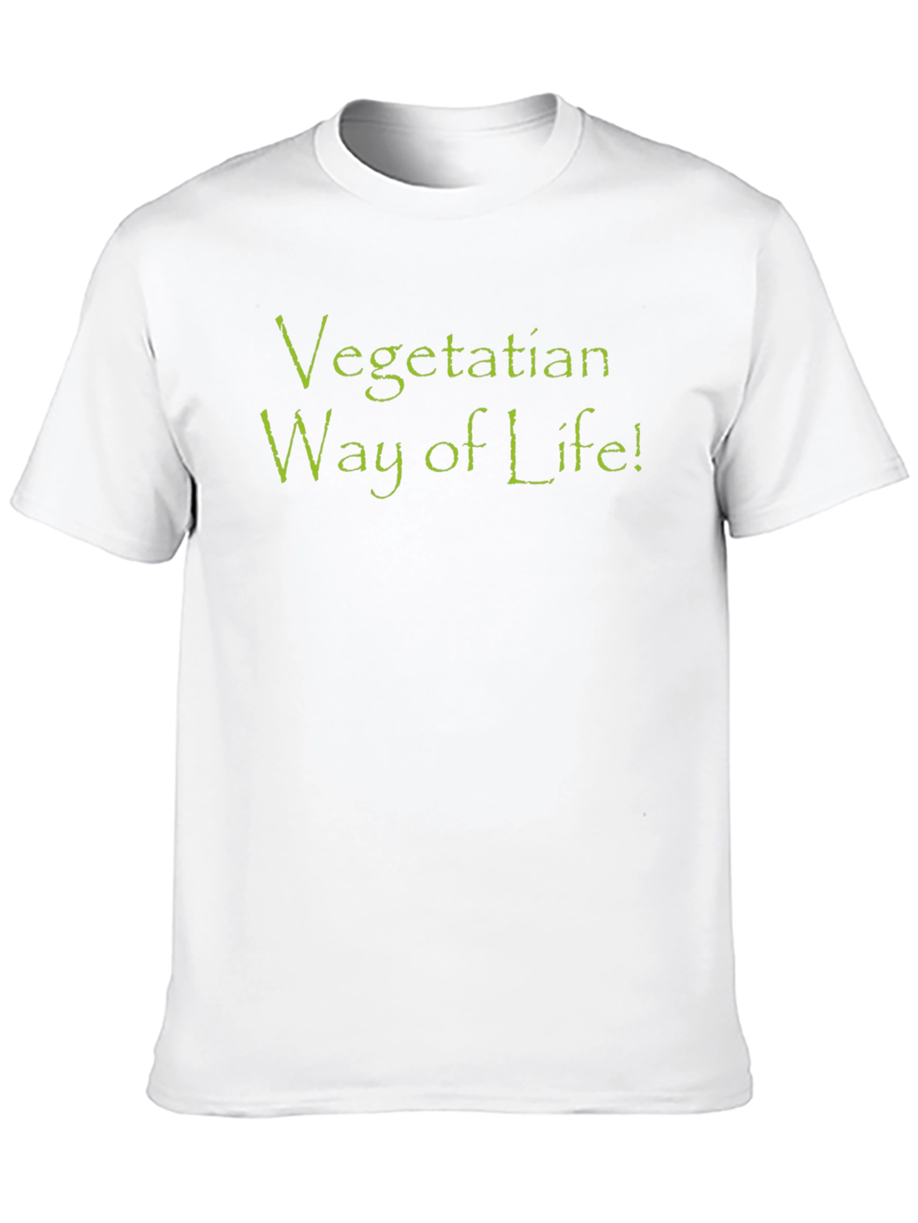 Vegetarian Way of Life T-Shirt - Black