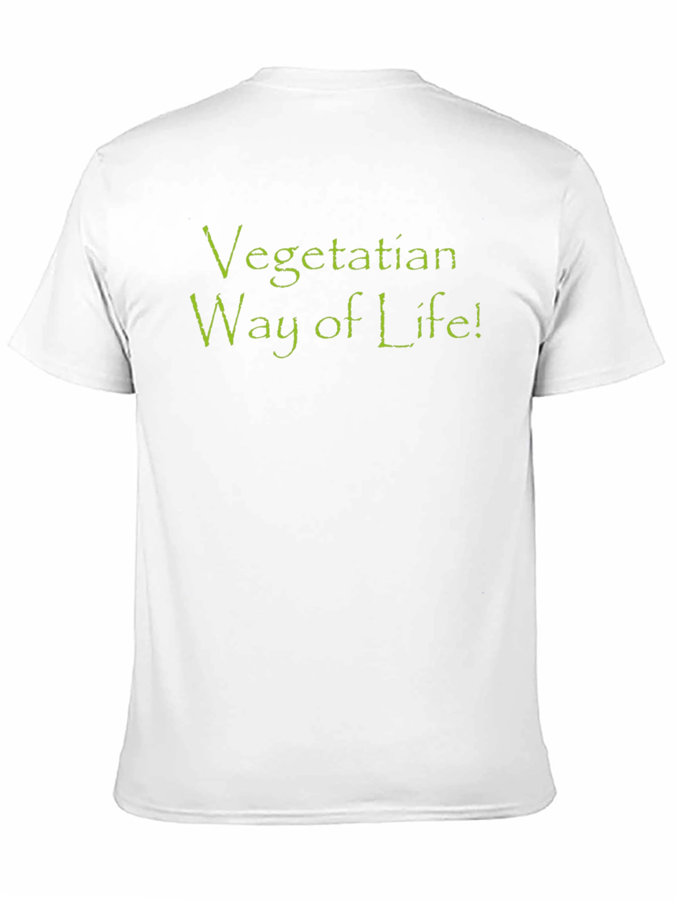 Vegetarian Way of Life T-Shirt - Black