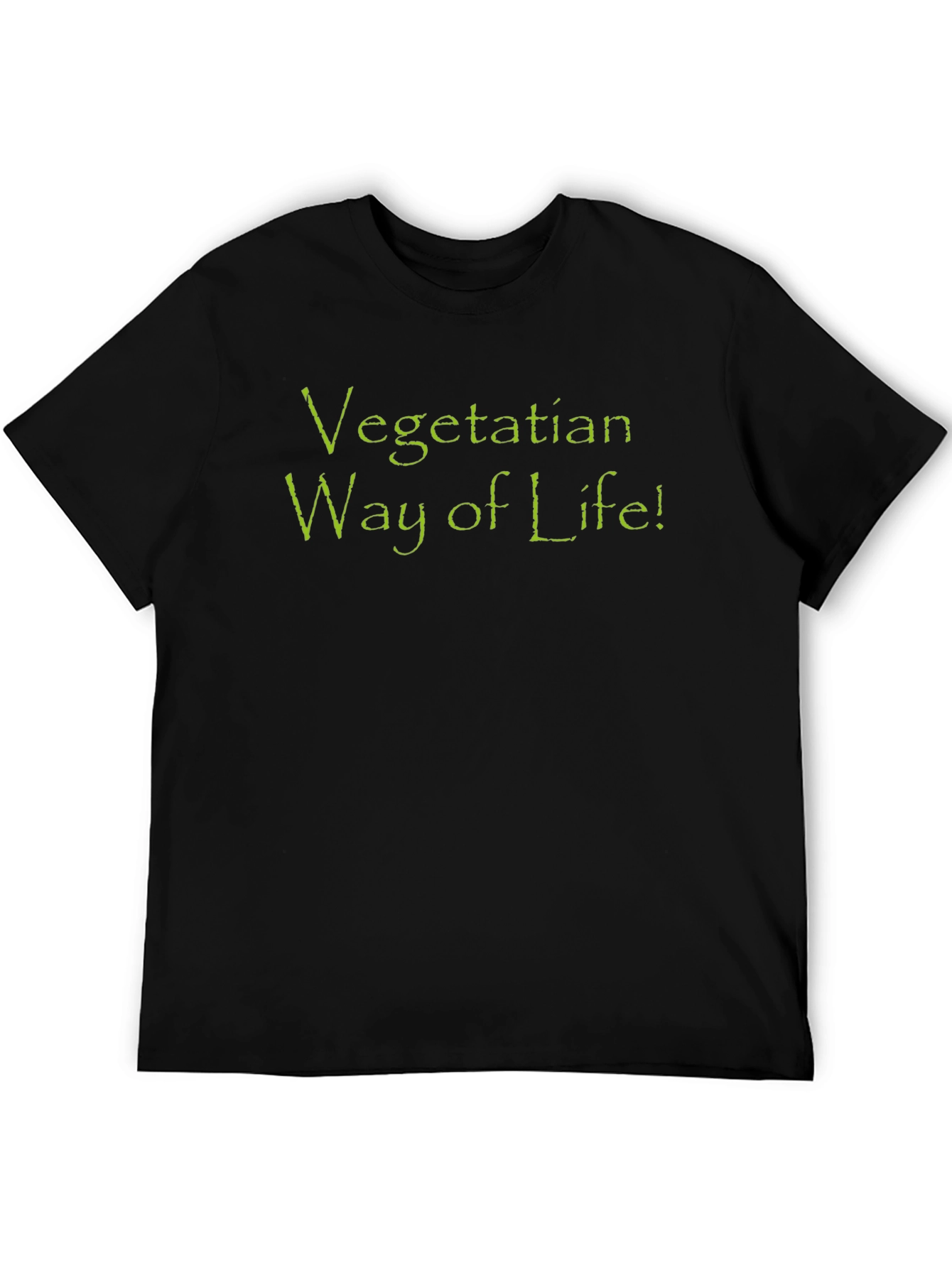 Vegetarian Way of Life T-Shirt - Black