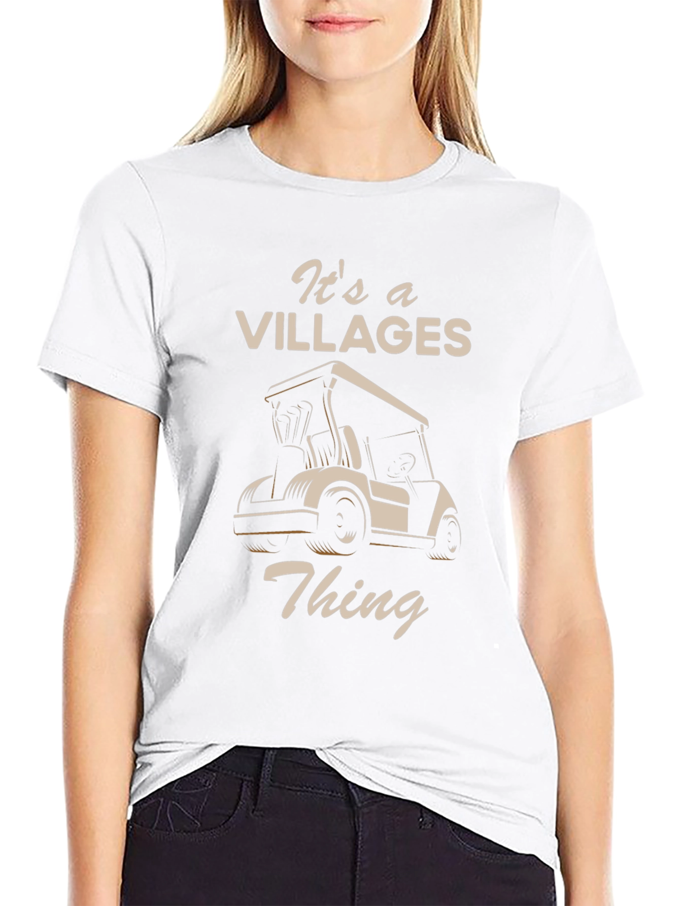 Villages Thing Golf Cart T-Shirt