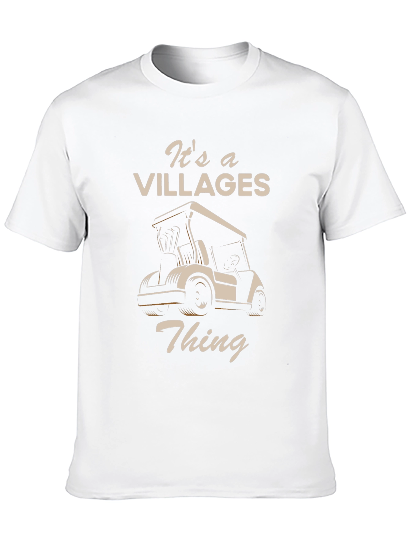 Villages Thing Golf Cart T-Shirt