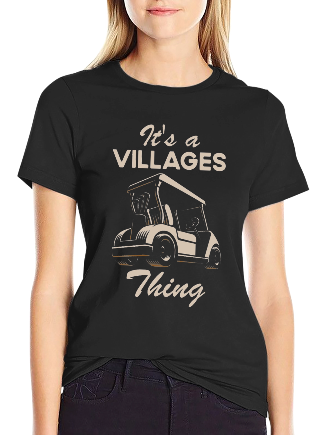 Villages Thing Golf Cart T-Shirt
