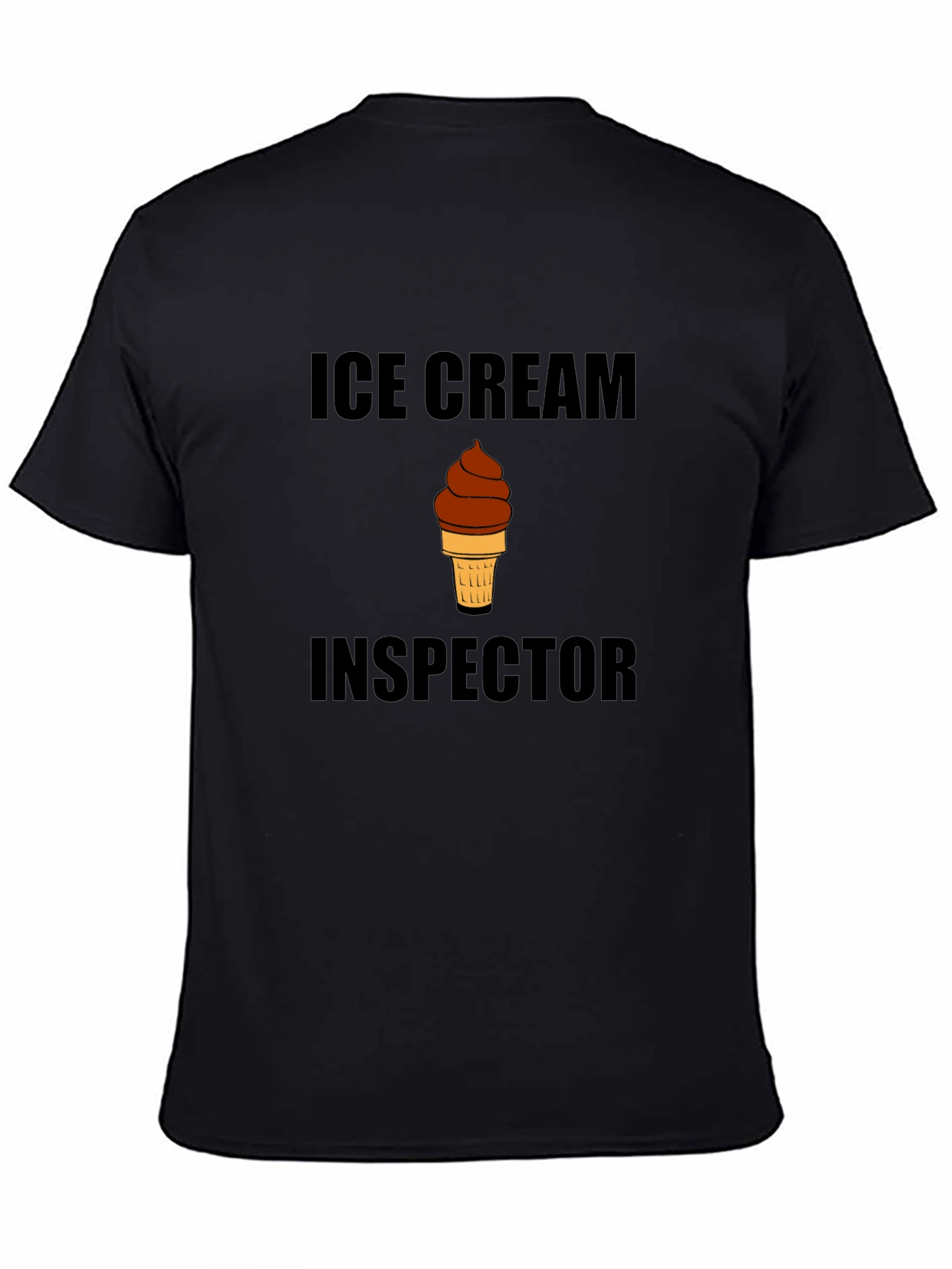 Ice Cream Inspector T-Shirt Funny Foodie Tee