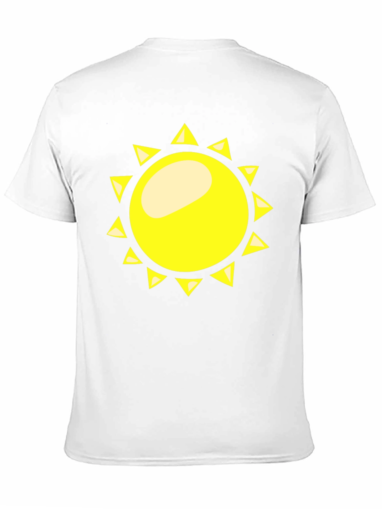 Sunny Graphic Tee - Black Cotton T-Shirt