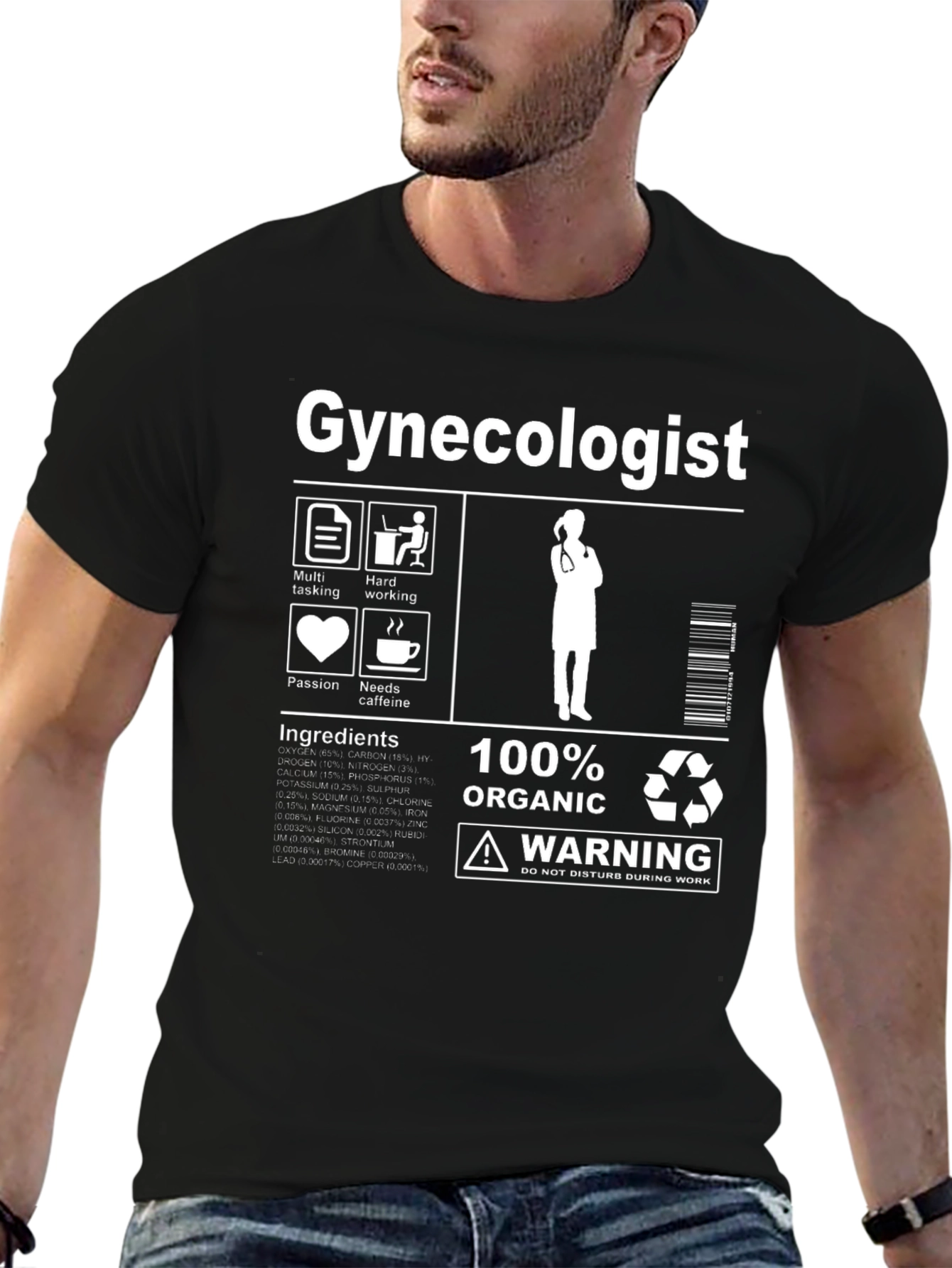 Gynecologist T-Shirt - Organic Doctor Tee
