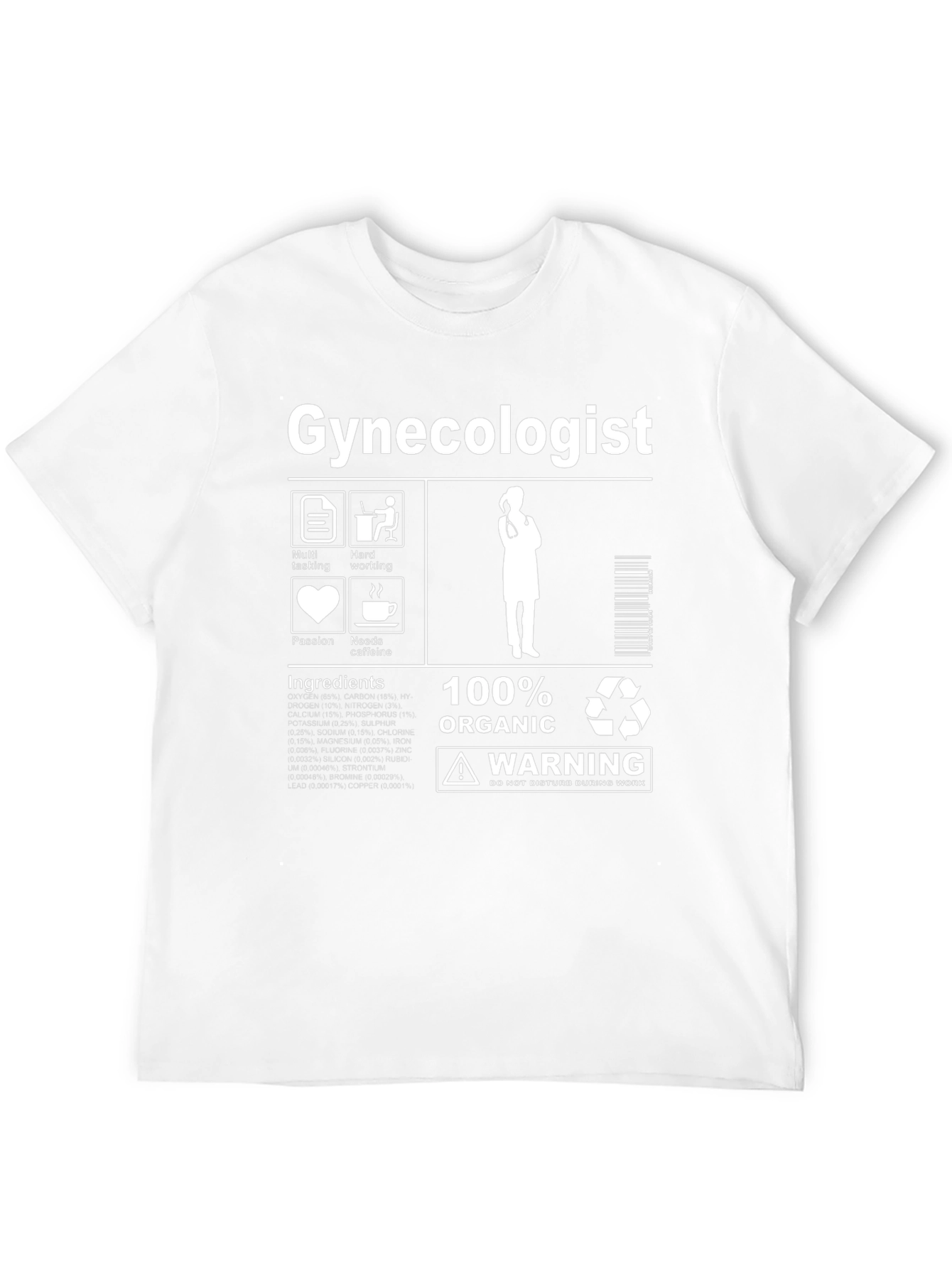 Gynecologist T-Shirt - Organic Doctor Tee