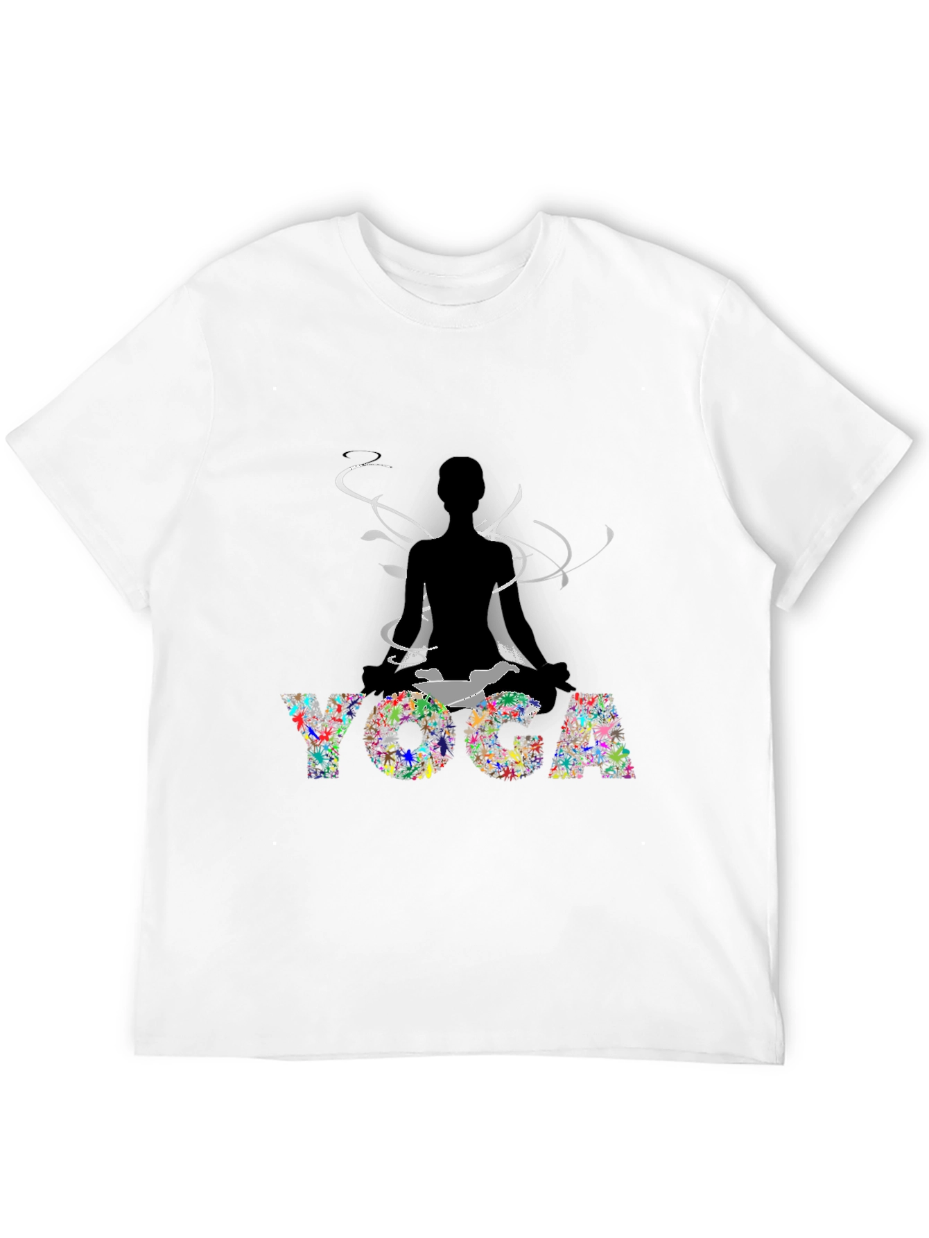 Yoga Meditation Graphic Tee - Relax & Focus