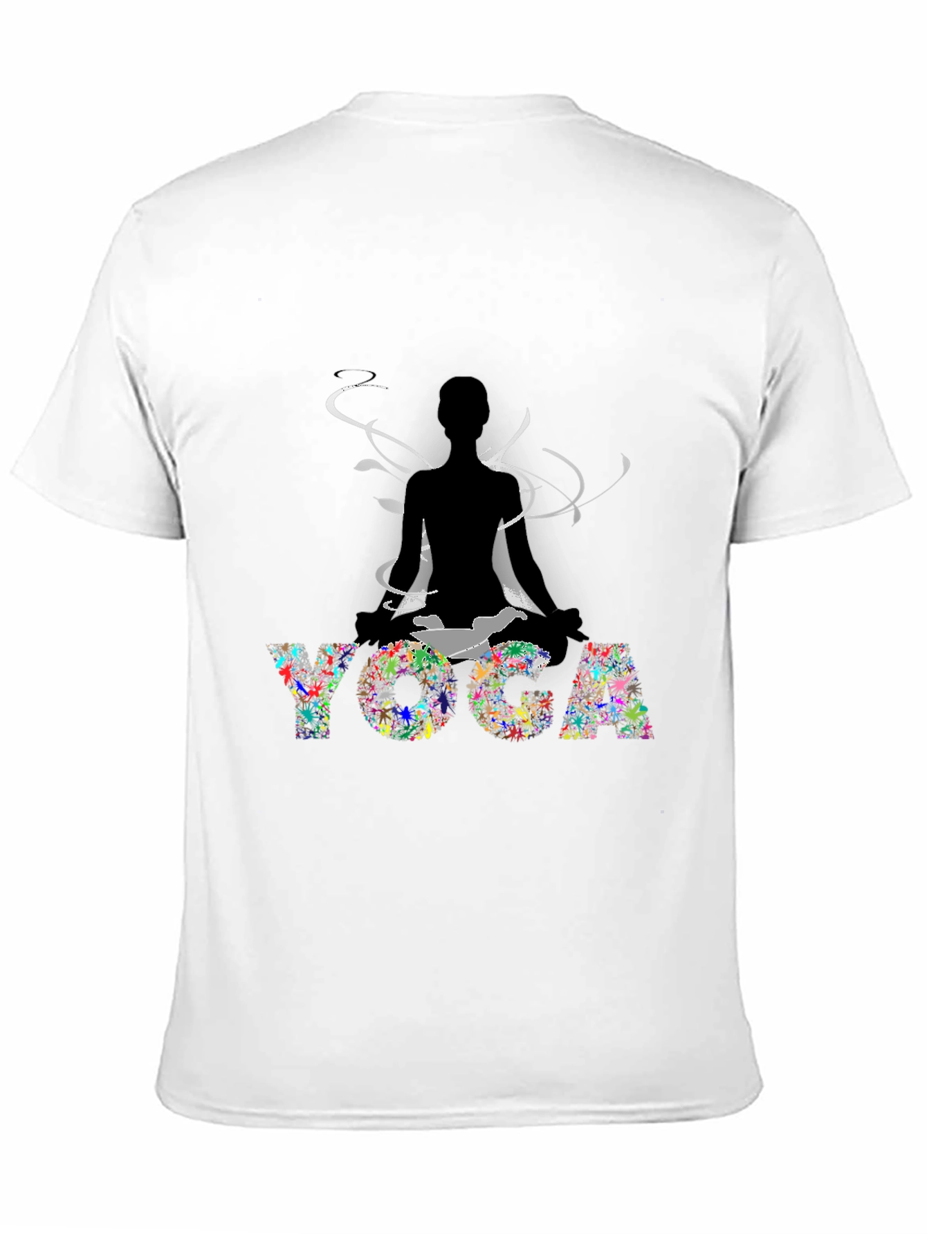 Yoga Meditation Graphic Tee - Relax & Focus