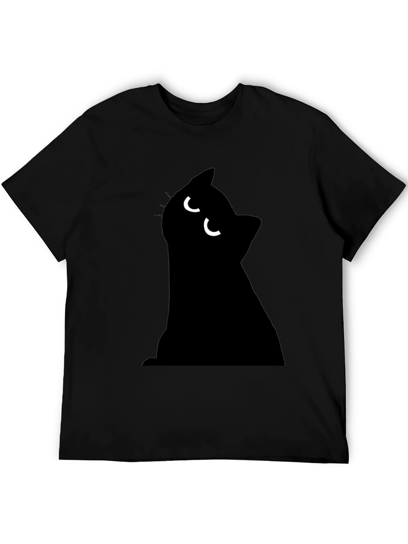 Black Cat T-Shirt - Novelty Cat Lover Tee