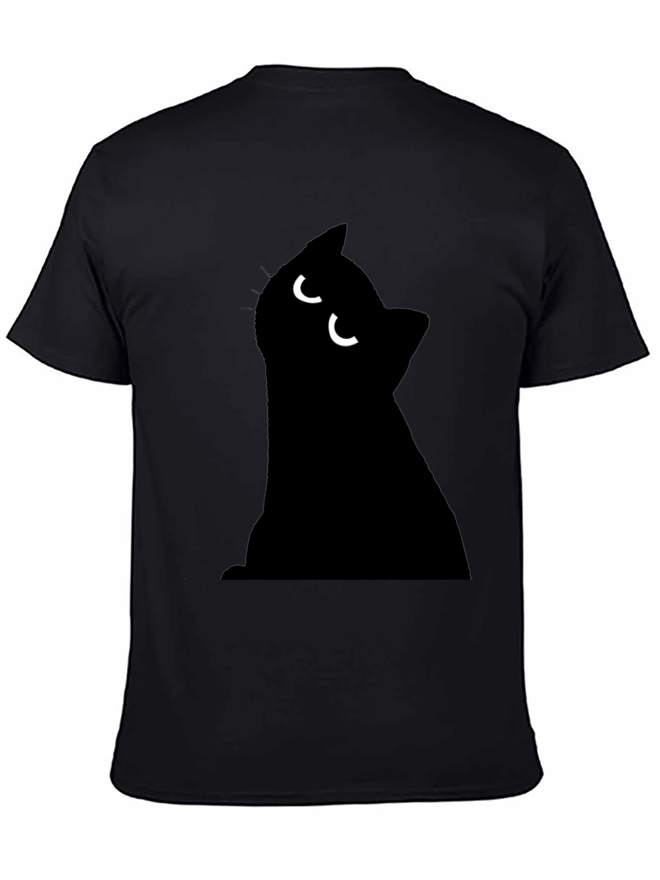 Black Cat T-Shirt - Novelty Cat Lover Tee