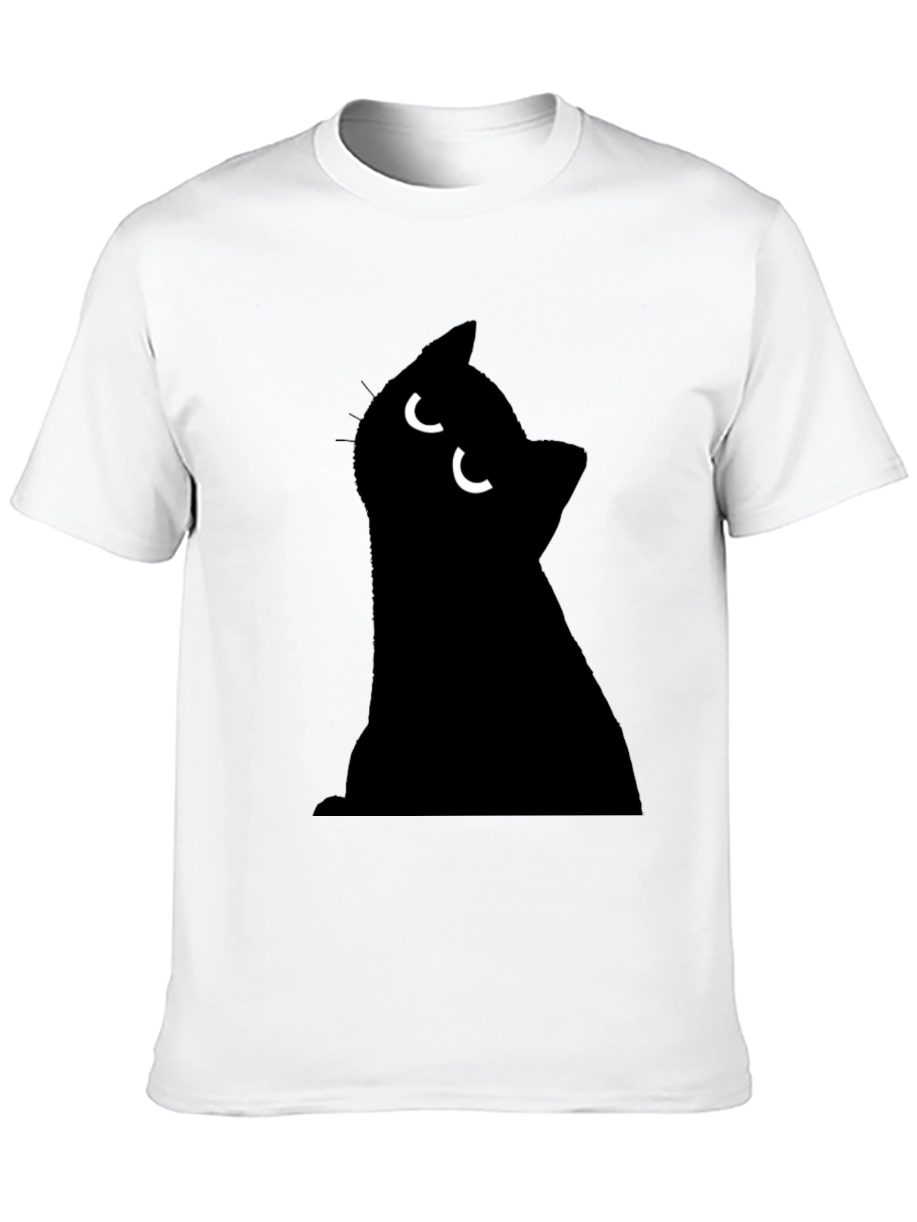 Black Cat T-Shirt - Novelty Cat Lover Tee