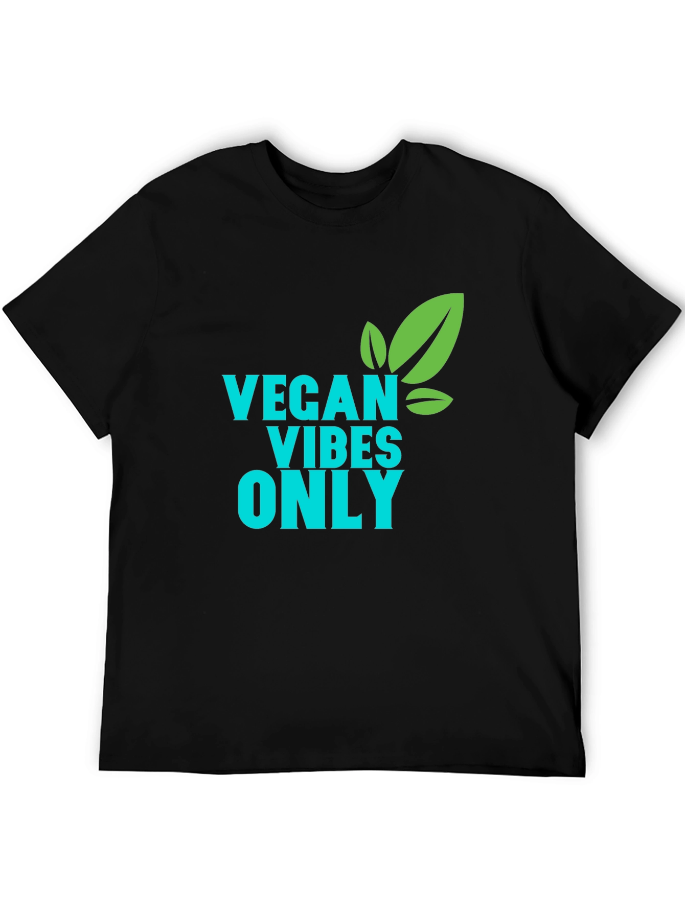 Vegan Vibes Only T-Shirt - Soft Cotton Tee