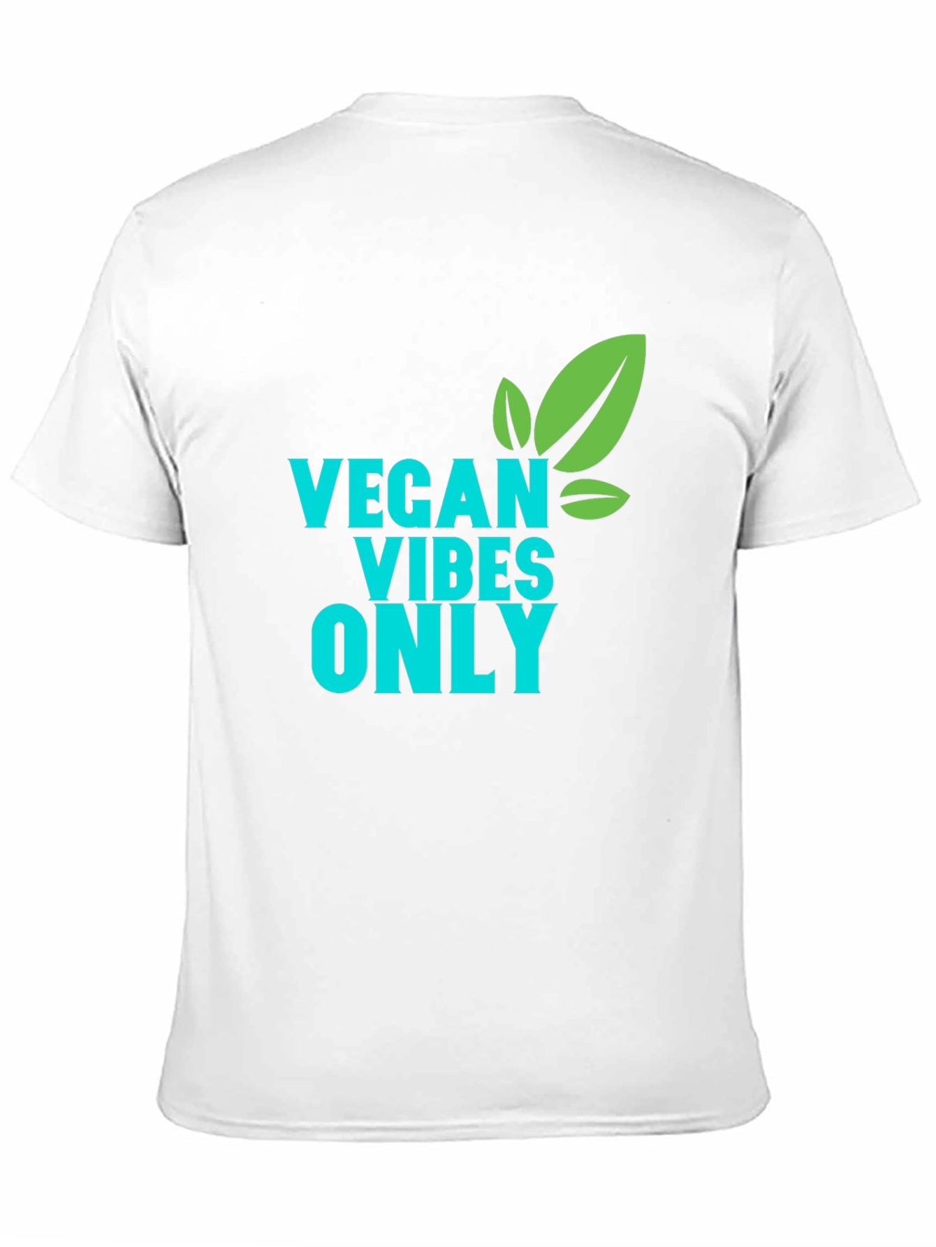 Vegan Vibes Only T-Shirt - Soft Cotton Tee