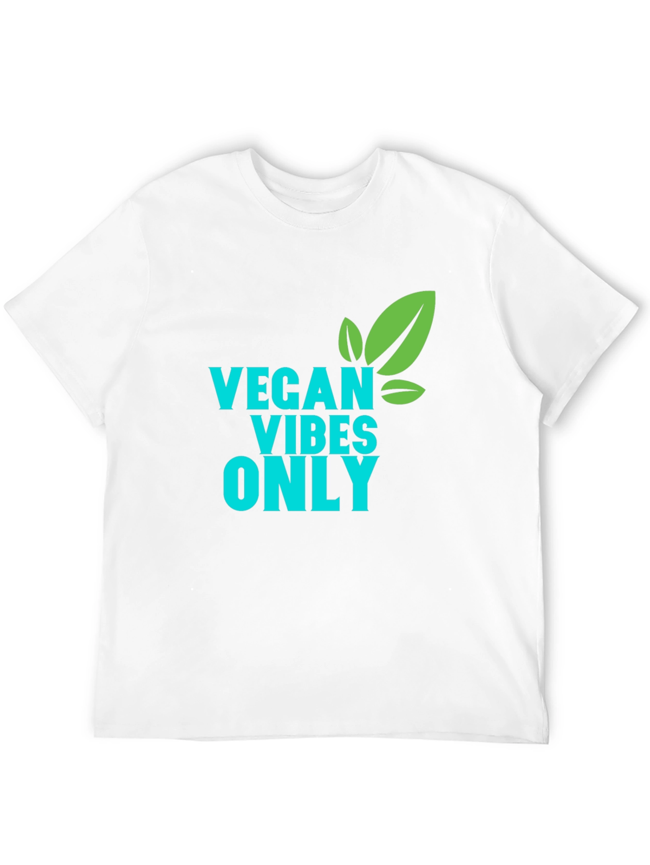 Vegan Vibes Only T-Shirt - Soft Cotton Tee