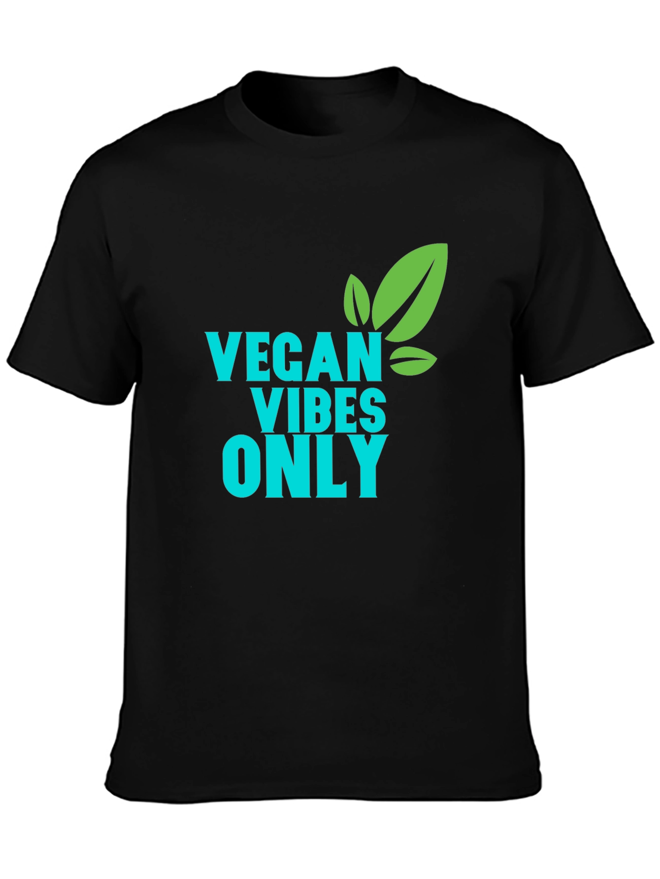 Vegan Vibes Only T-Shirt - Soft Cotton Tee