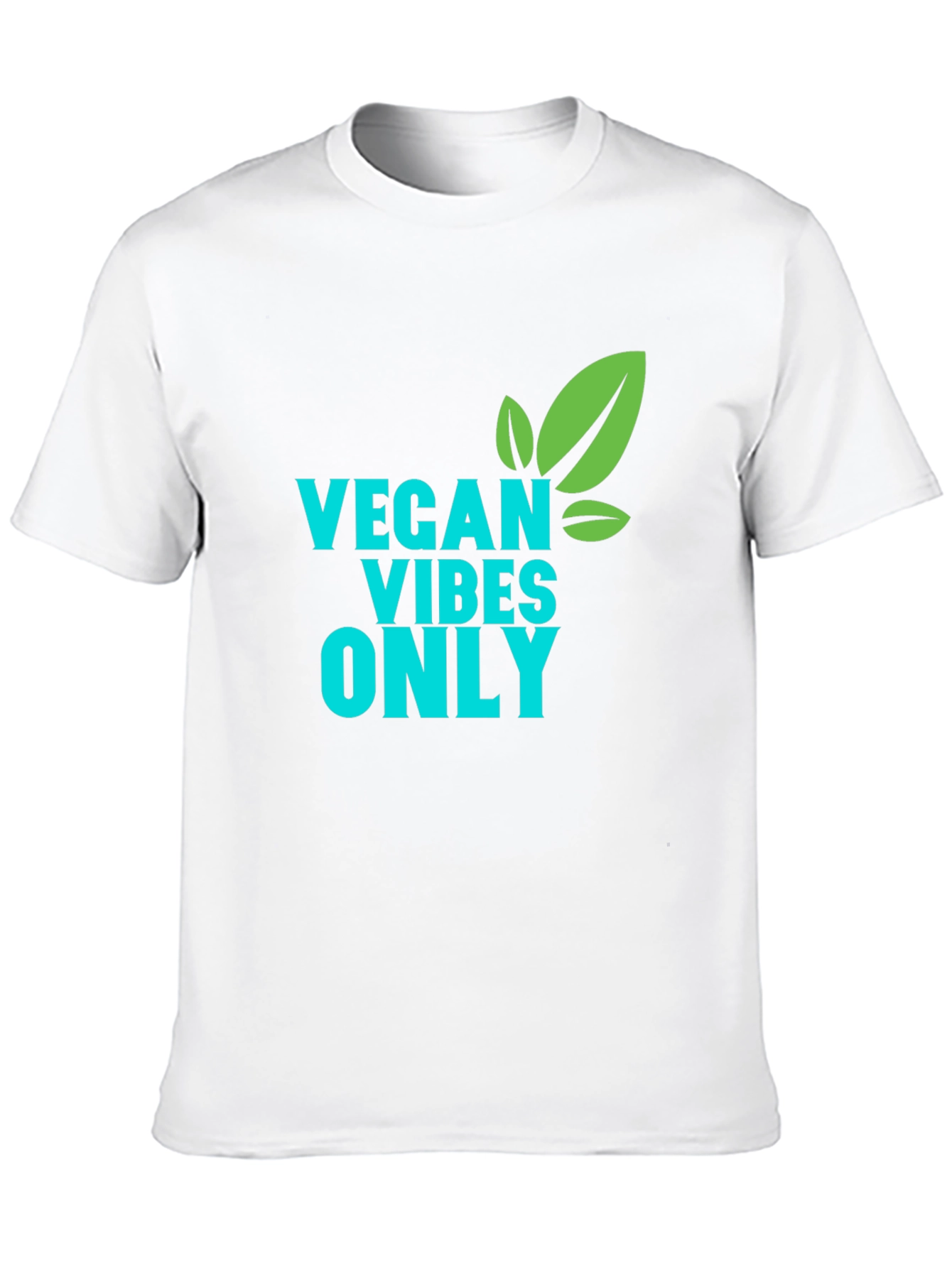 Vegan Vibes Only T-Shirt - Soft Cotton Tee