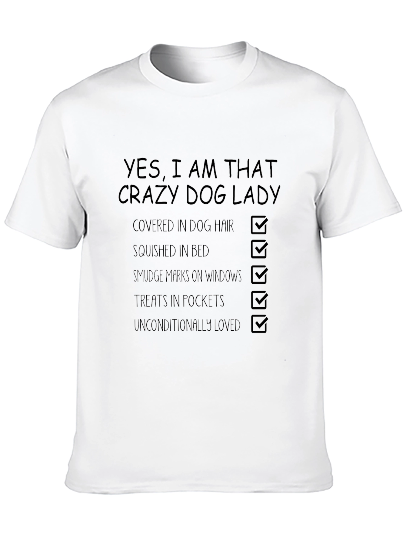 Crazy Dog Lady T-Shirt - Dog Lover Apparel