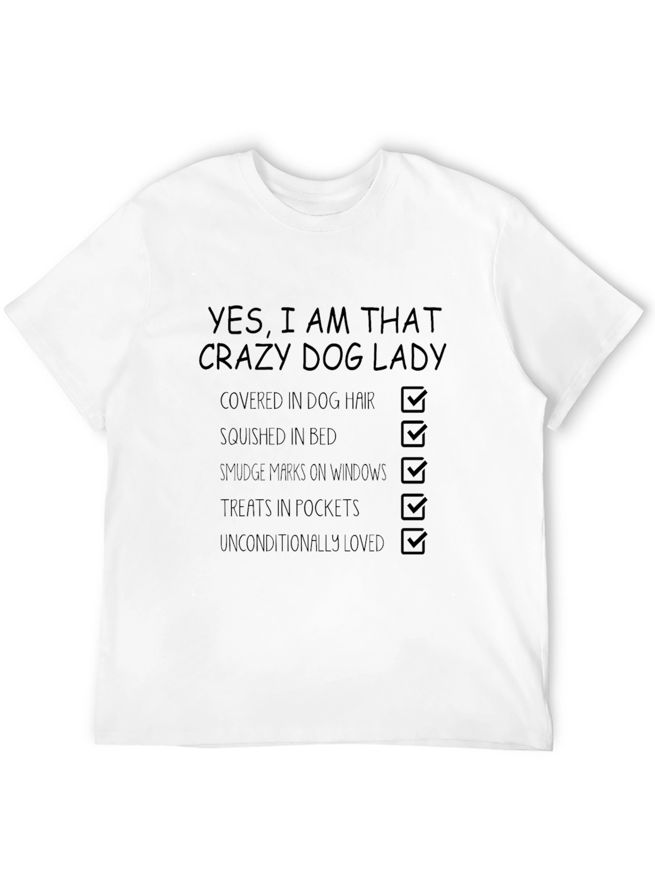 Crazy Dog Lady T-Shirt - Dog Lover Apparel