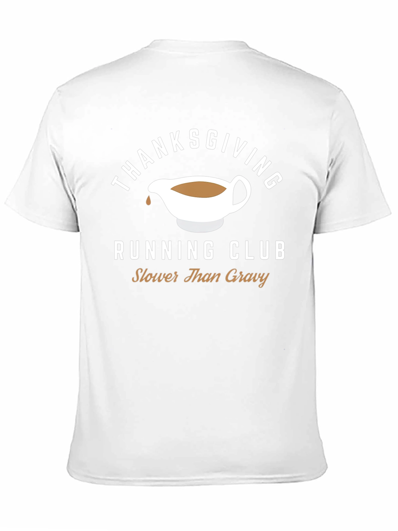 Thanksgiving Running Club T-Shirt - Slower Than Gravy