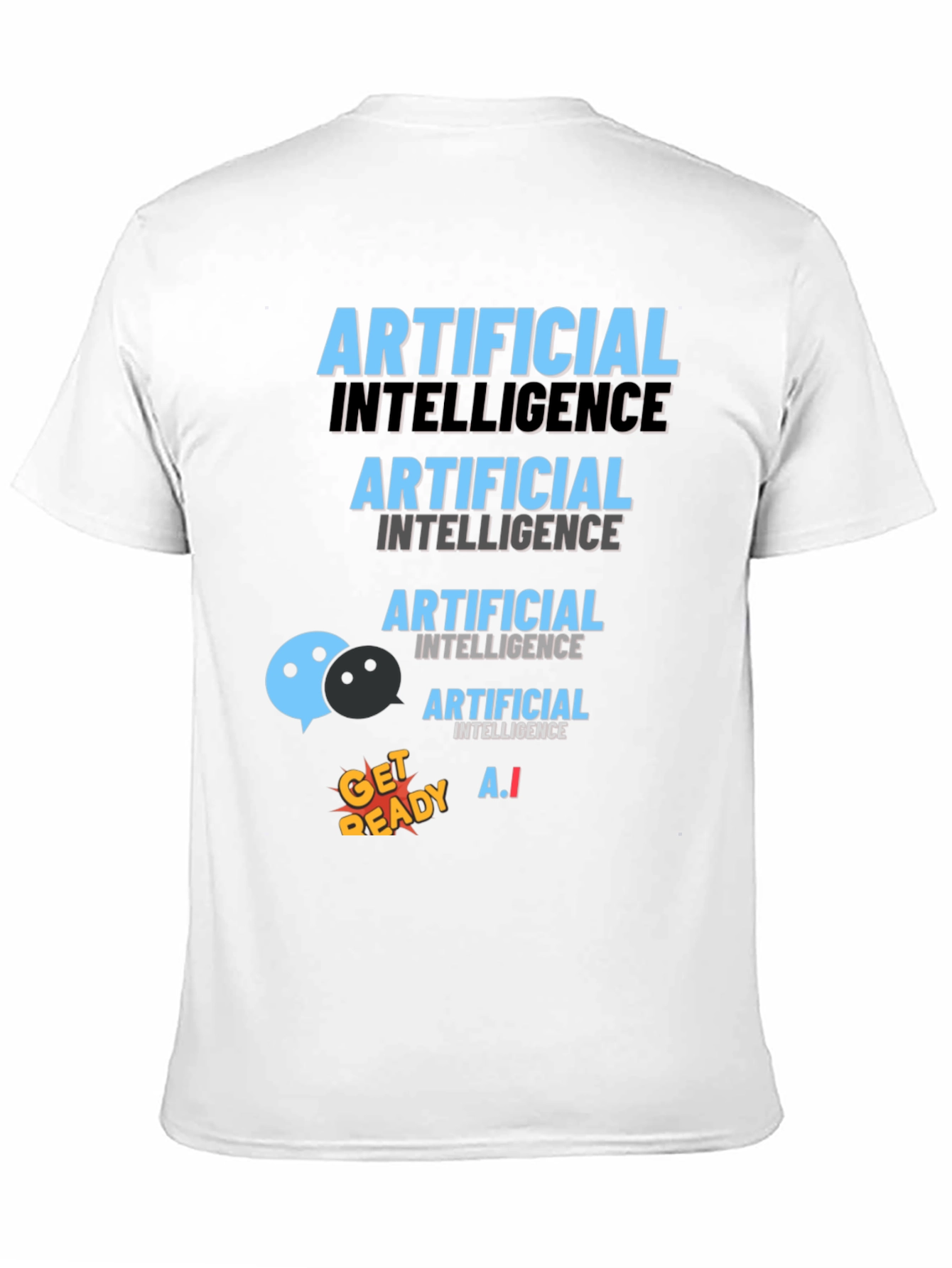 Artificial Intelligence T-Shirt Novelty AI Tee