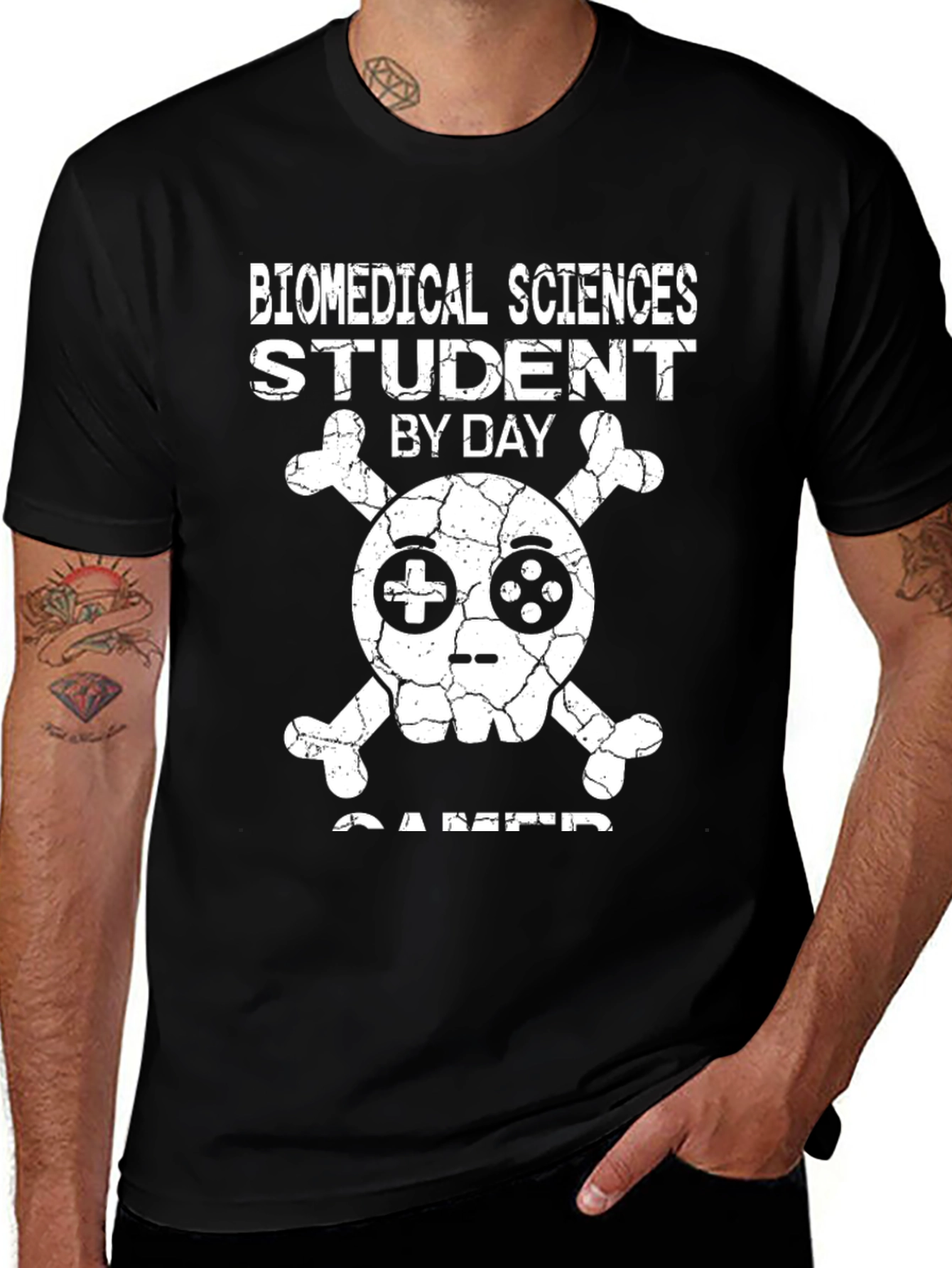 Biomedical Sciences Student Gamer T-Shirt