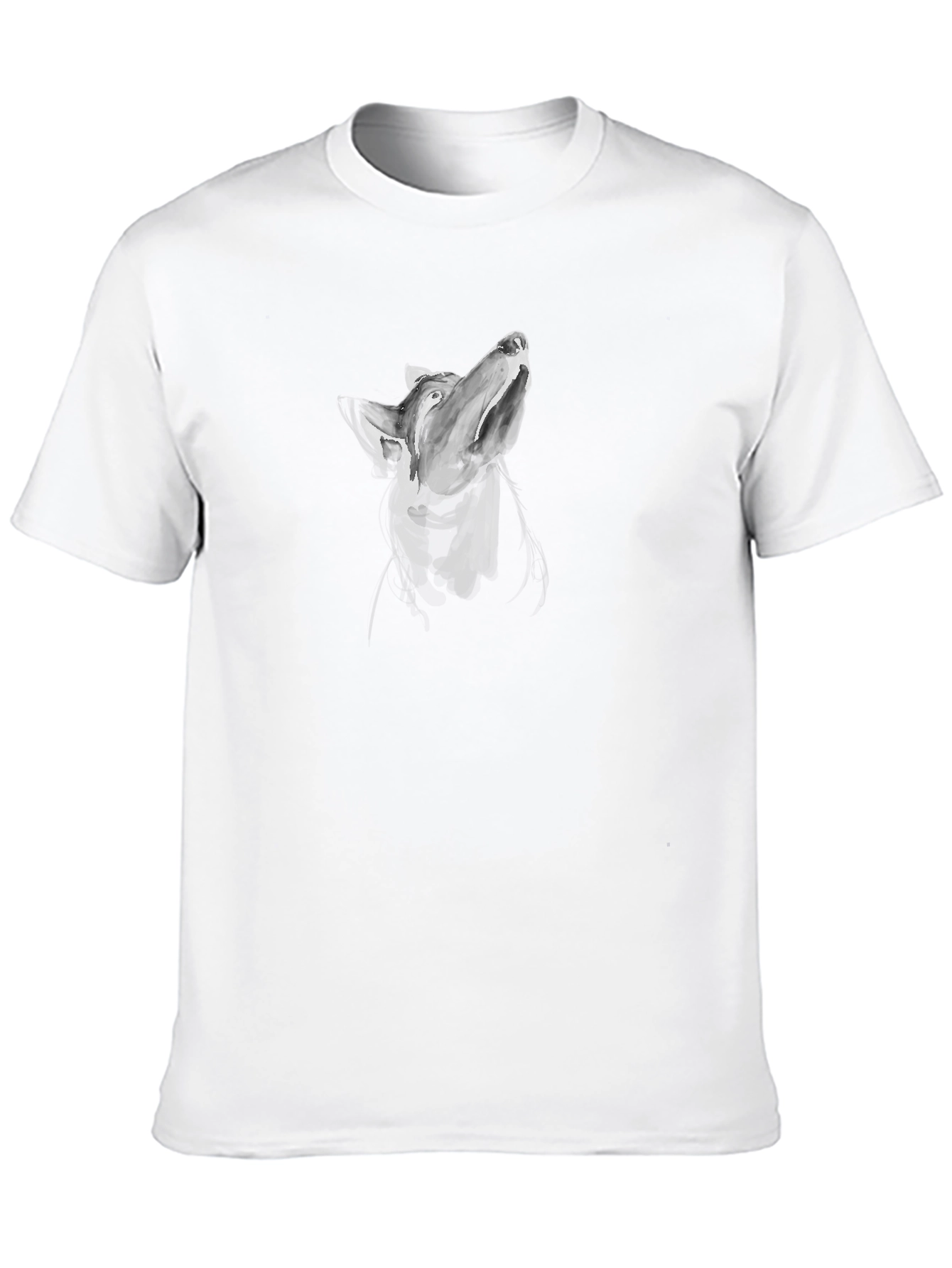 Doberman Sketch Graphic Tee - Stylish Mens Black T-Shirt