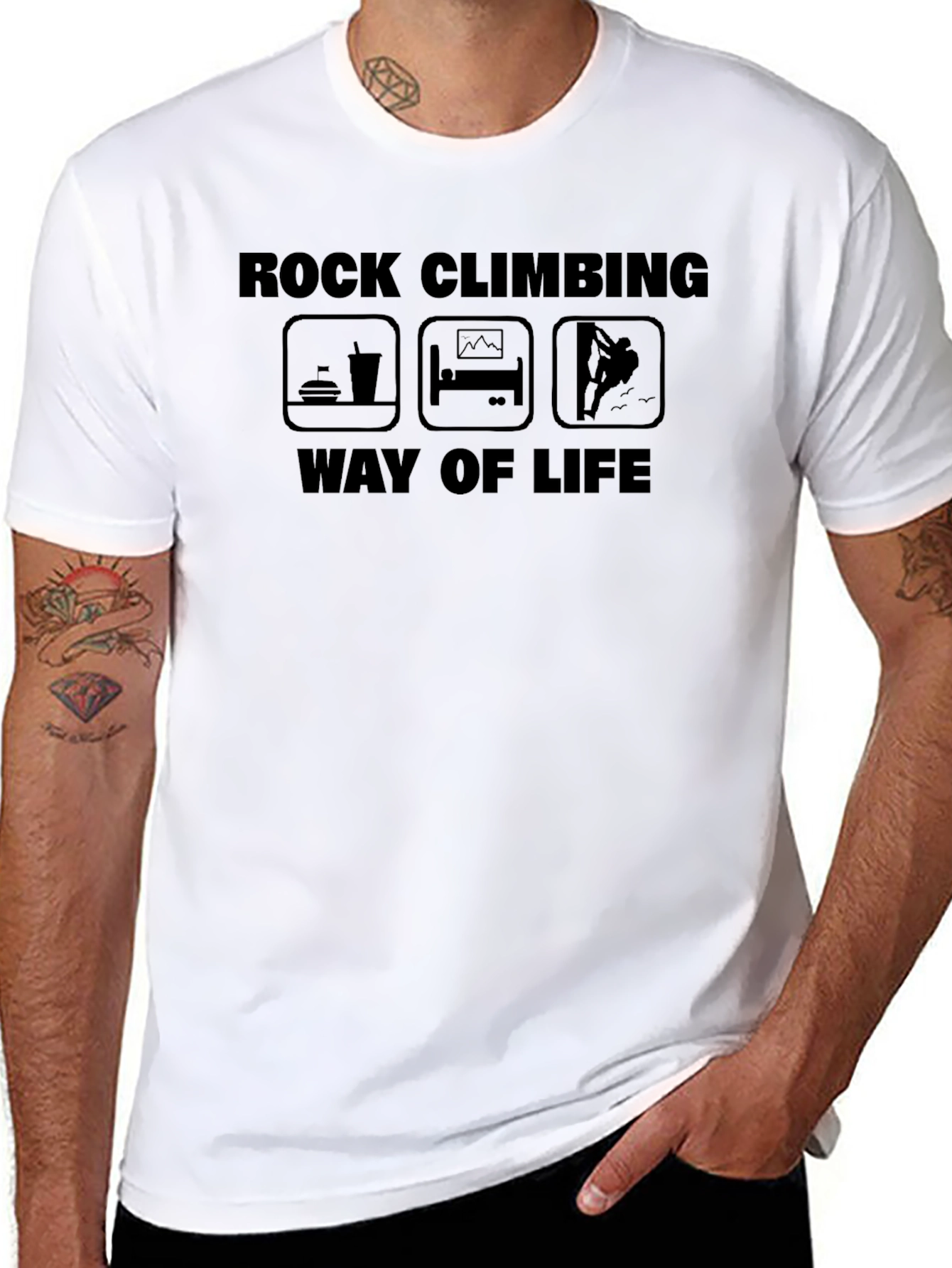 Rock Climbing Way of Life T-Shirt