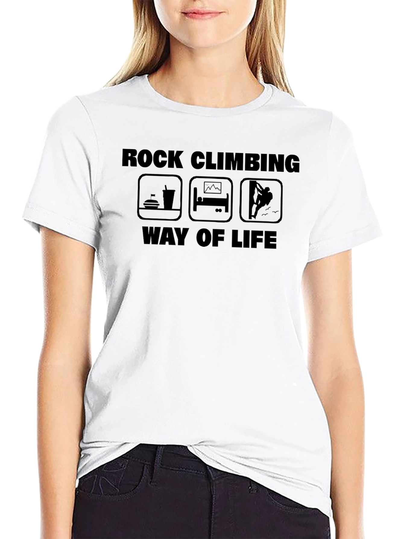 Rock Climbing Way of Life T-Shirt