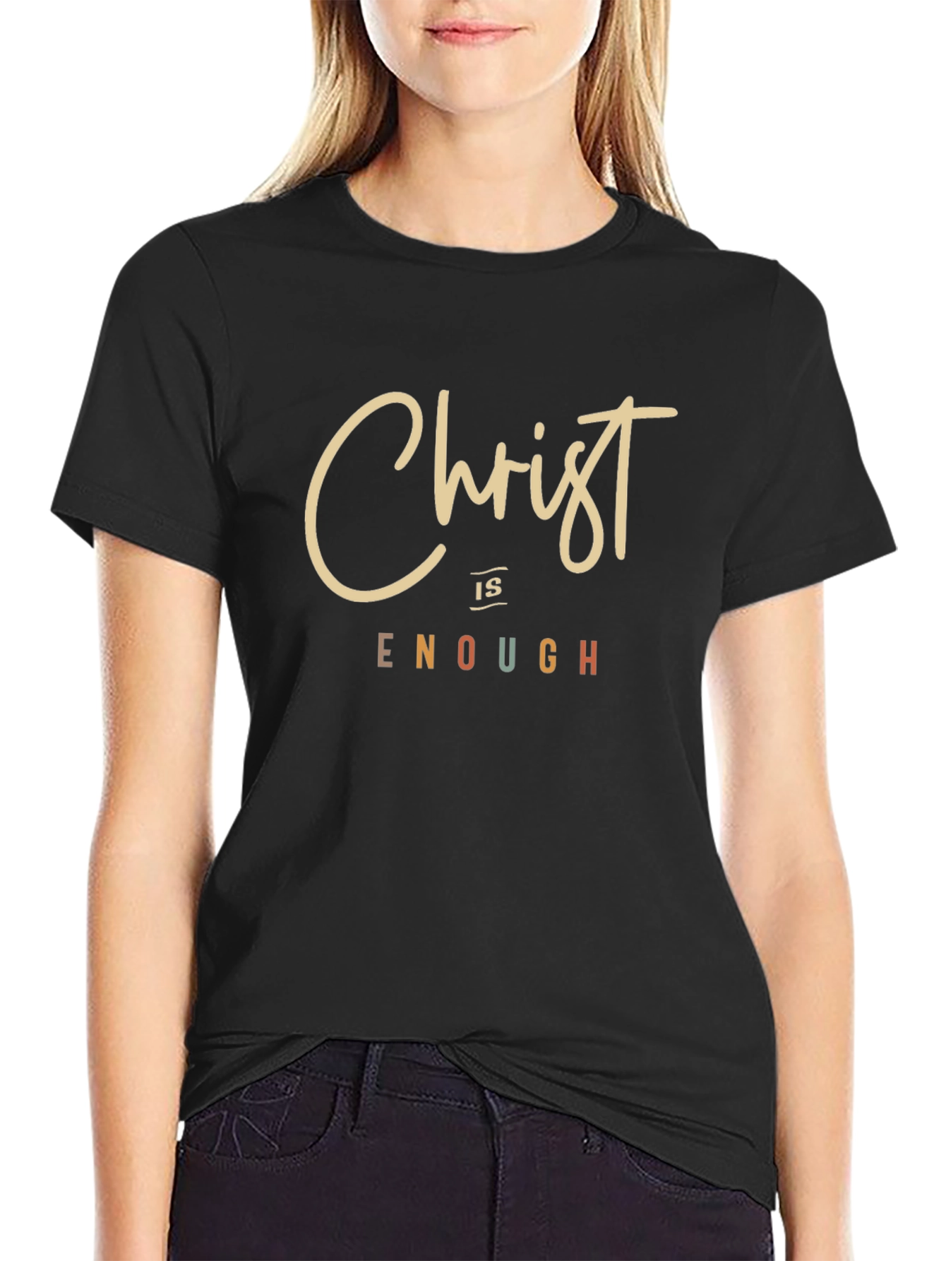 Christ is Enough Graphic T-Shirt