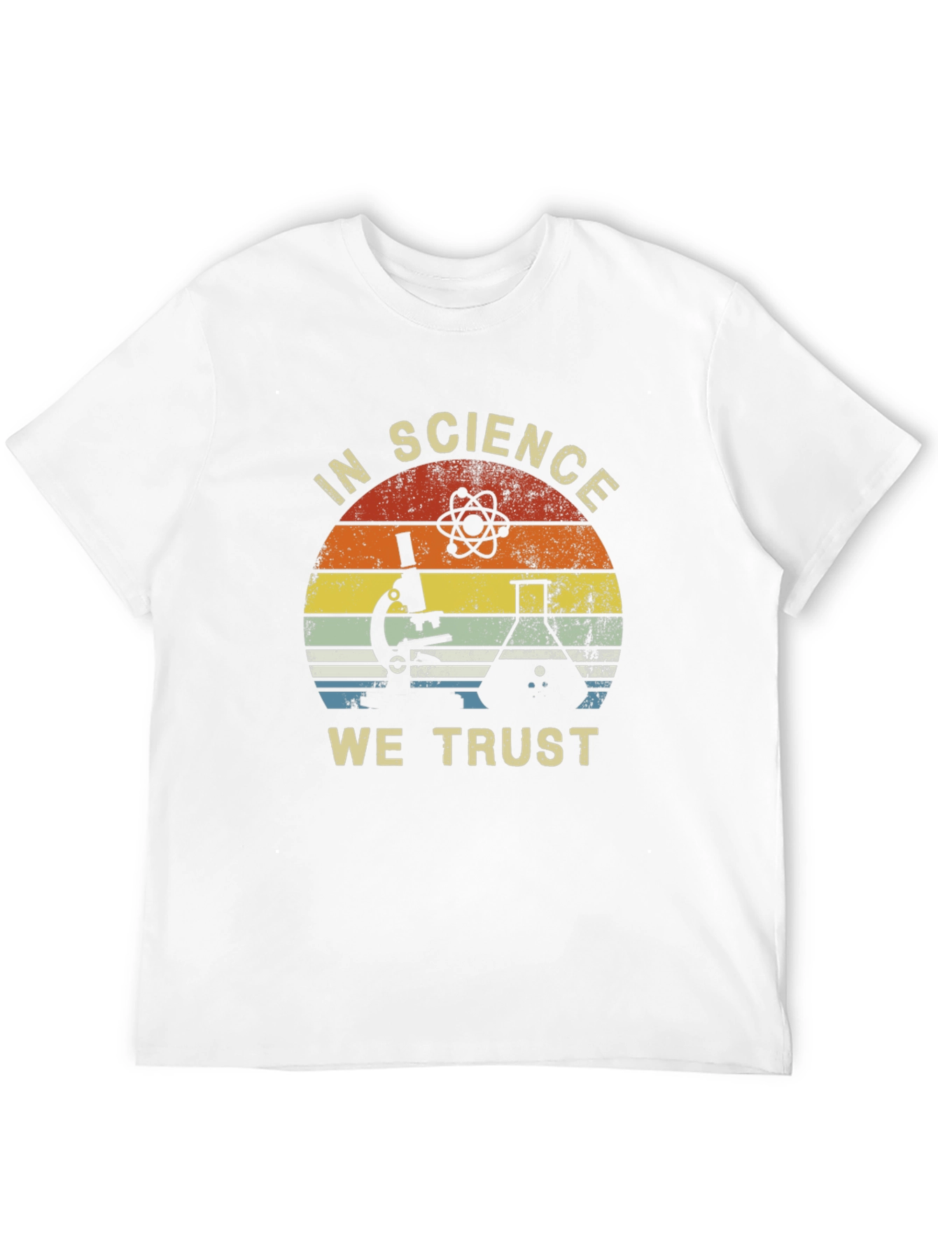 In Science We Trust Black T-Shirt