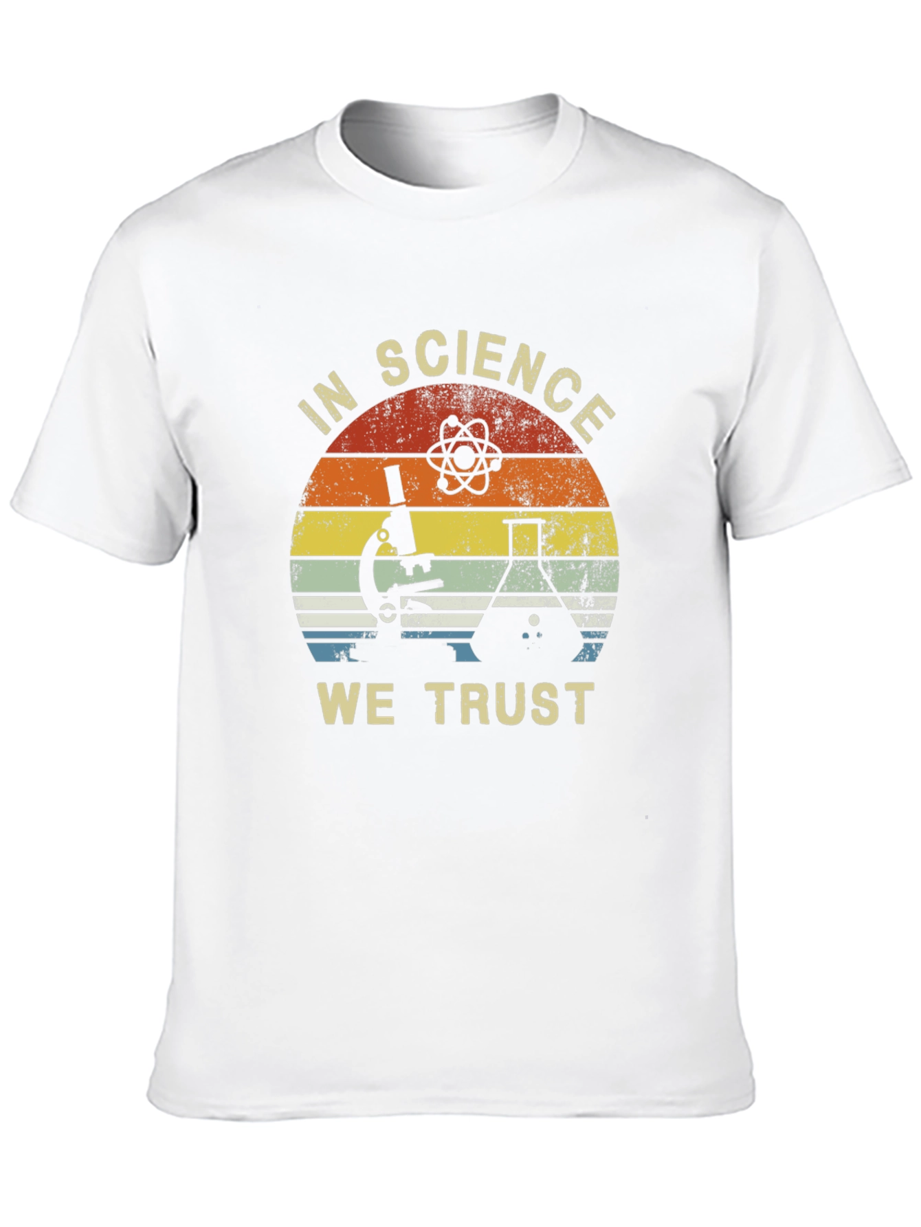 In Science We Trust Black T-Shirt