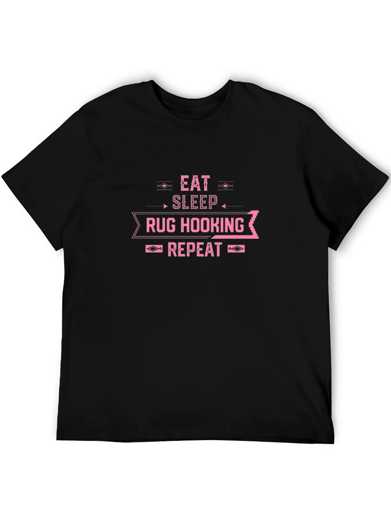 Eat Sleep Rug Hooking Repeat T-Shirt