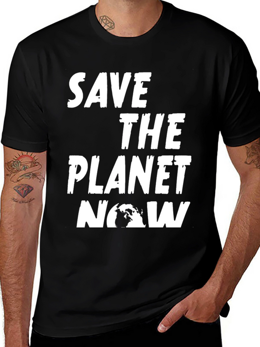 Save The Planet Now Graphic Tee