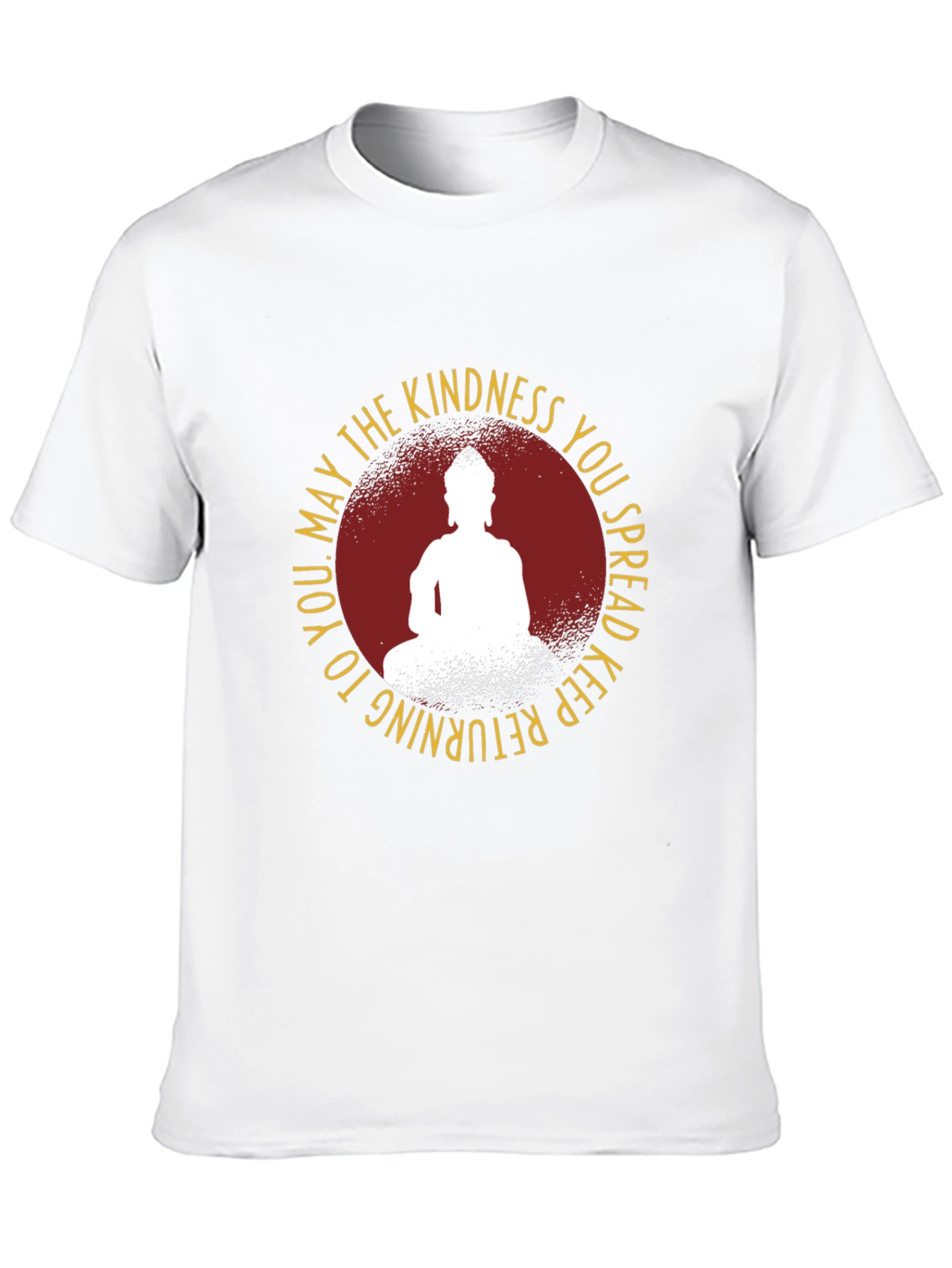 Kindness Buddha Graphic Tee - Black