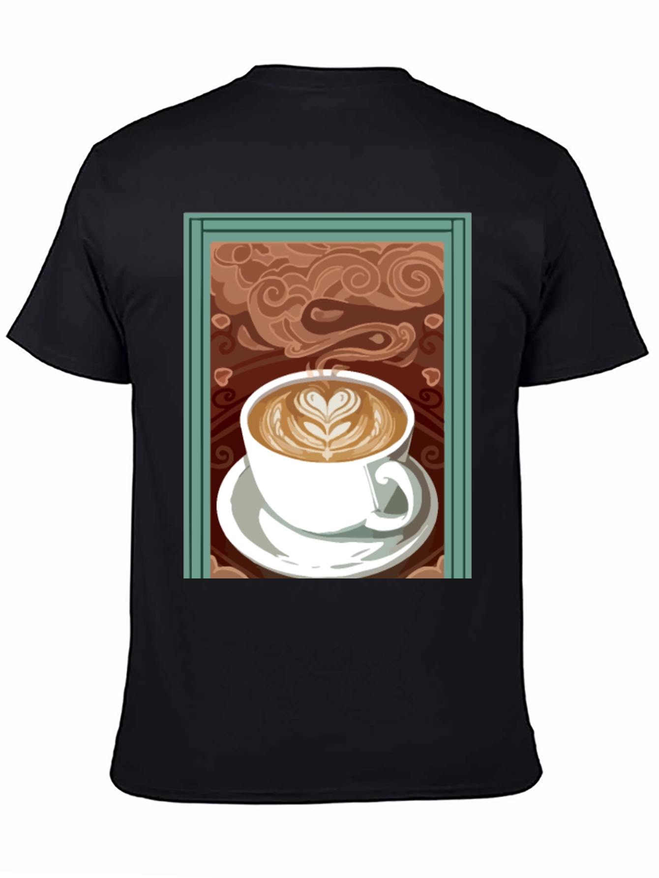 Coffee Art Graphic Tee