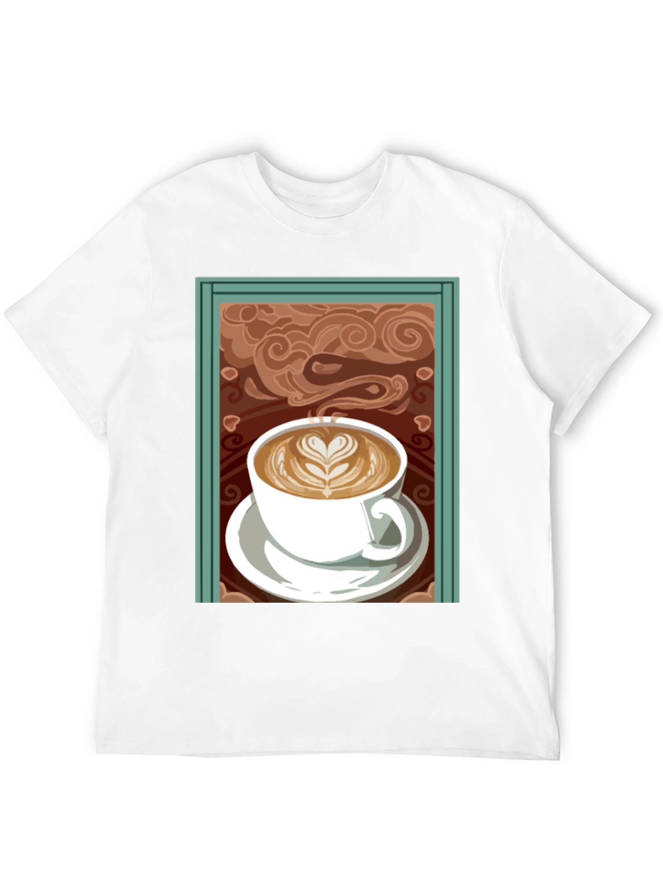 Coffee Art Graphic Tee