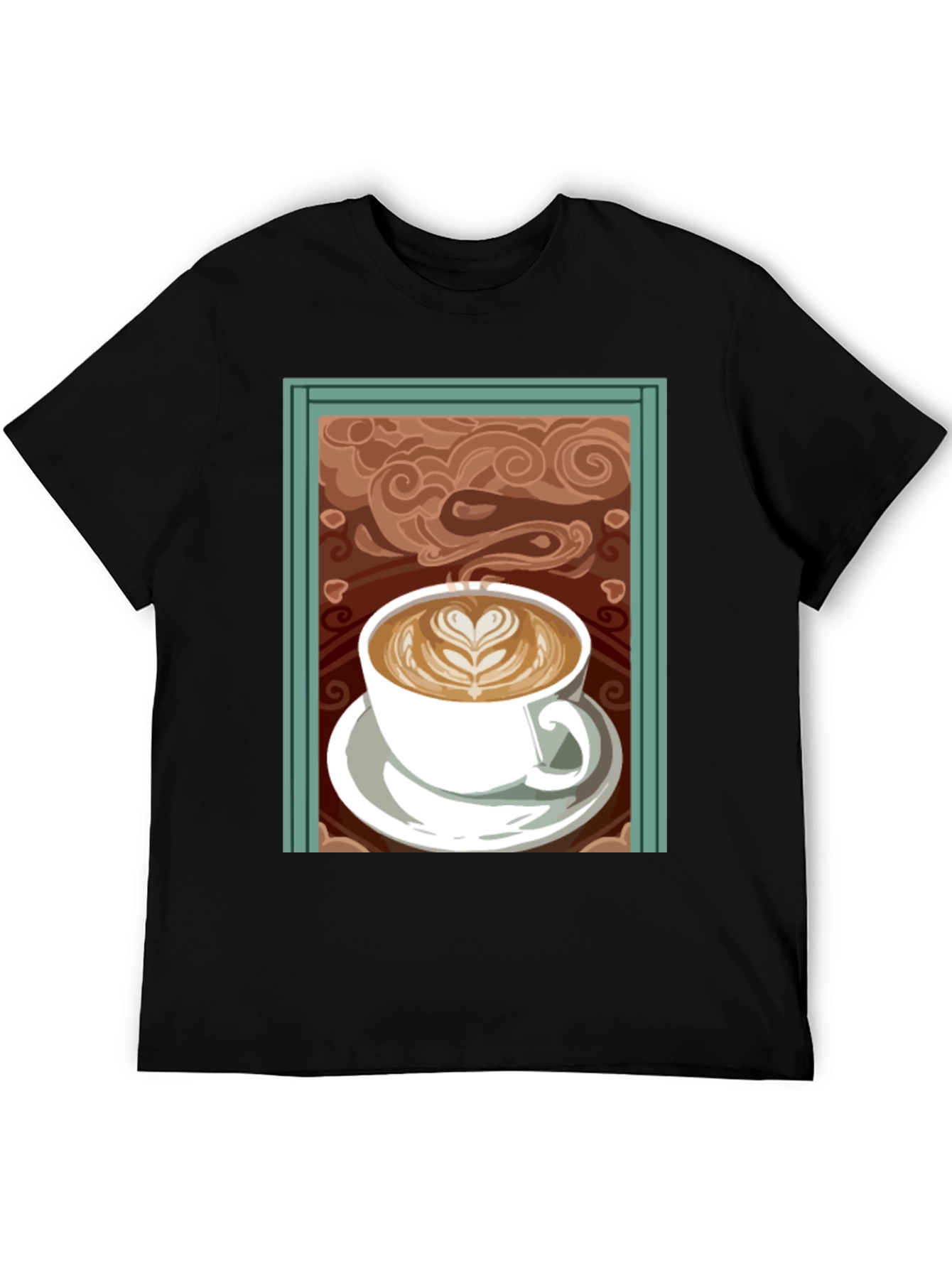 Coffee Art Graphic Tee