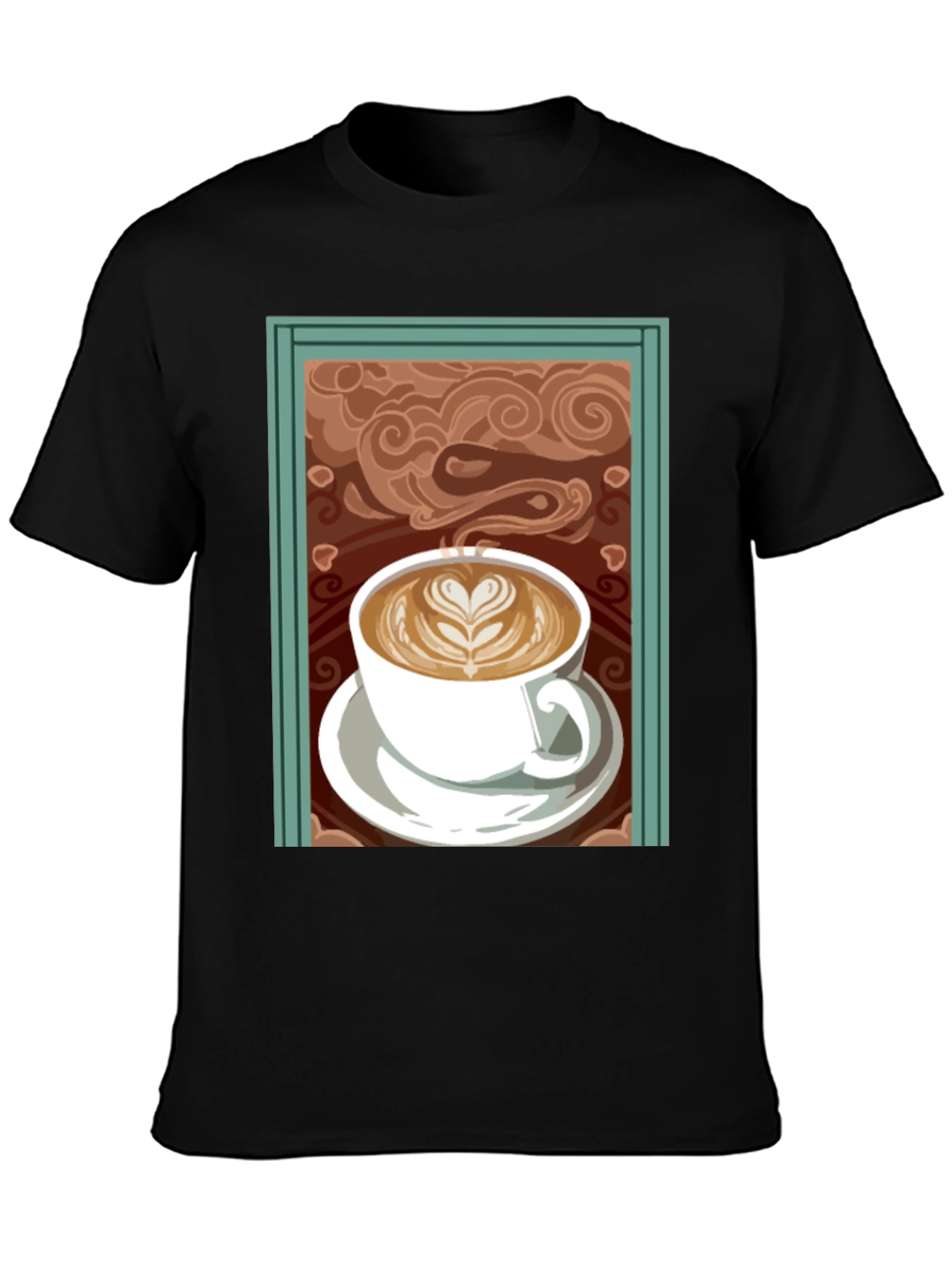 Coffee Art Graphic Tee
