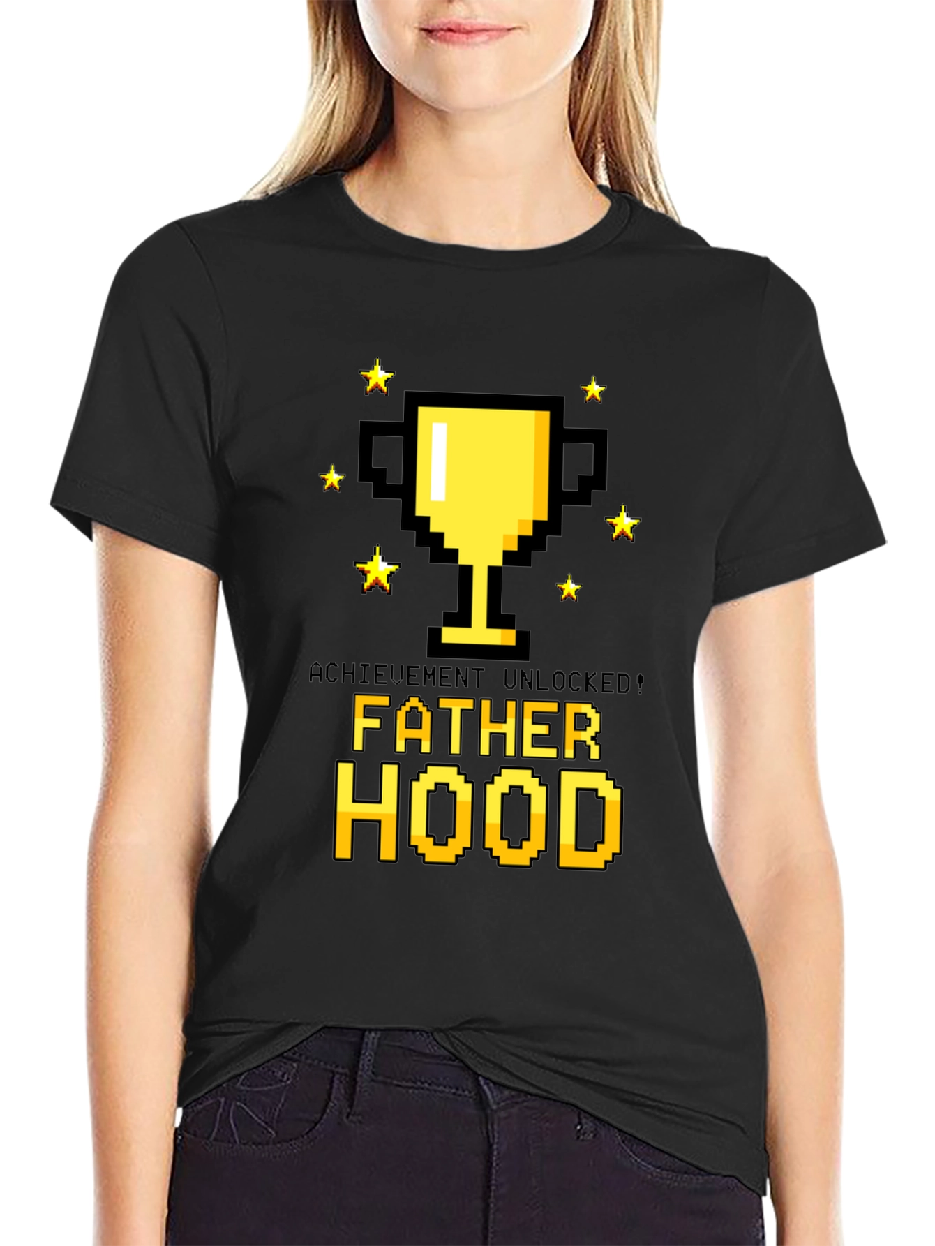 Achievement Unlocked Fatherhood T-Shirt