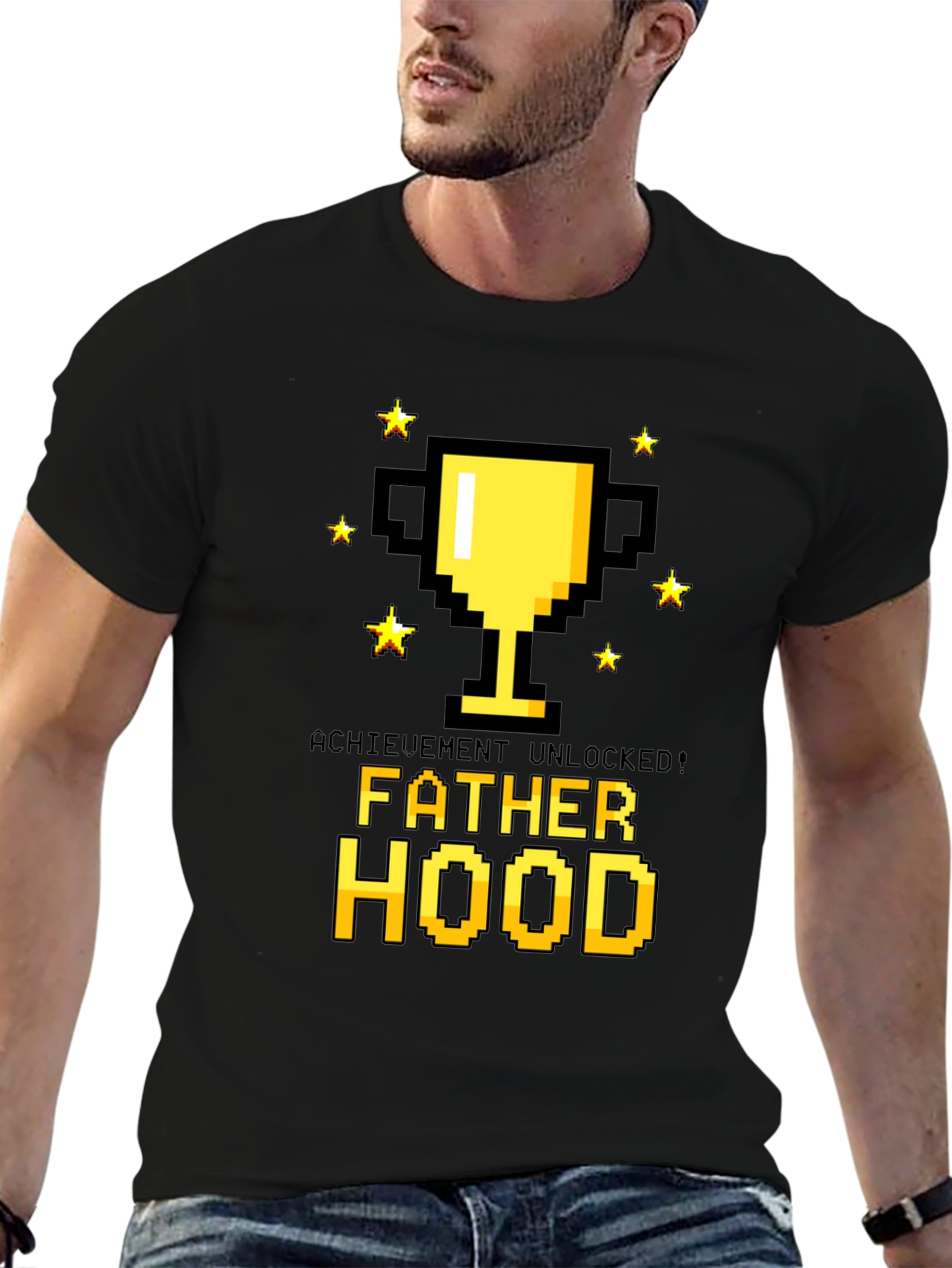 Achievement Unlocked Fatherhood T-Shirt