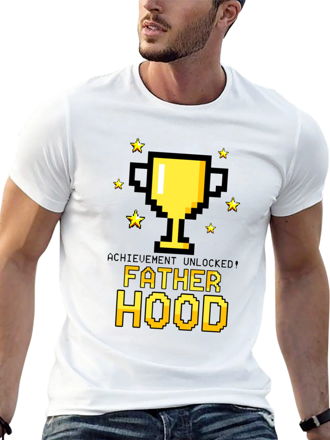 Achievement Unlocked Fatherhood T-Shirt