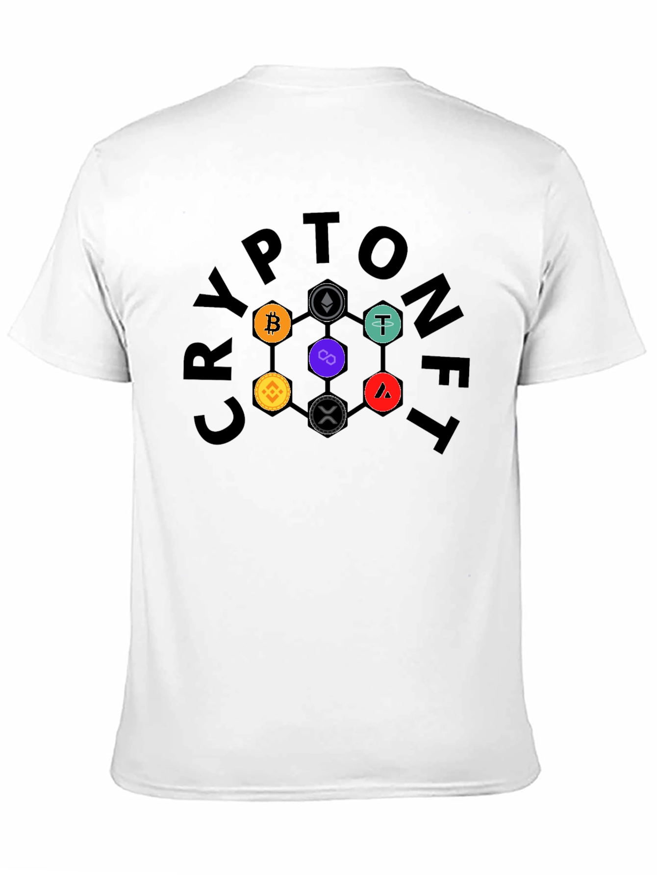 Crypto NFT T-Shirt - Blockchain Style