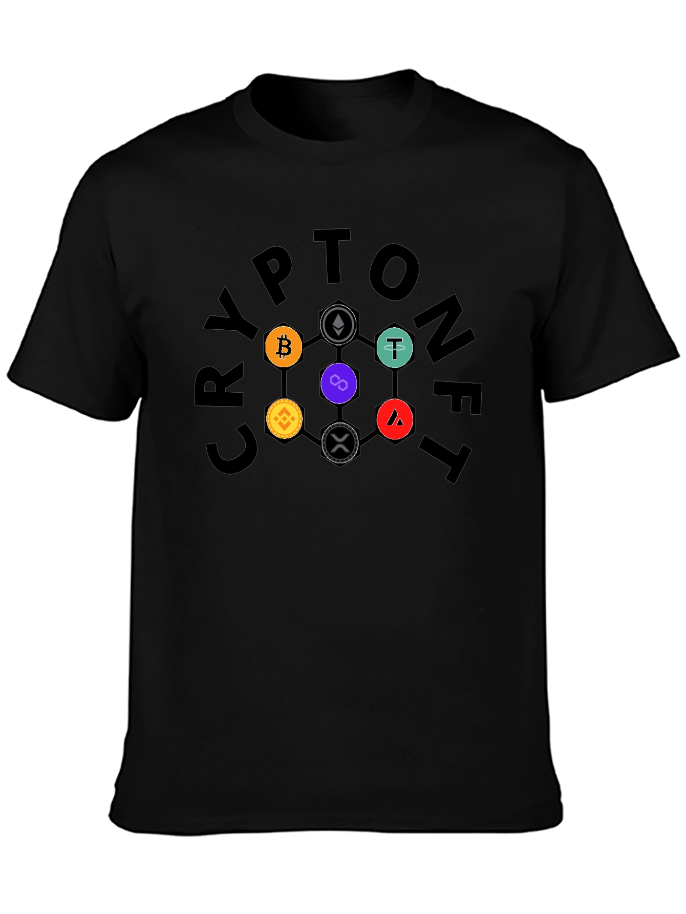 Crypto NFT T-Shirt - Blockchain Style