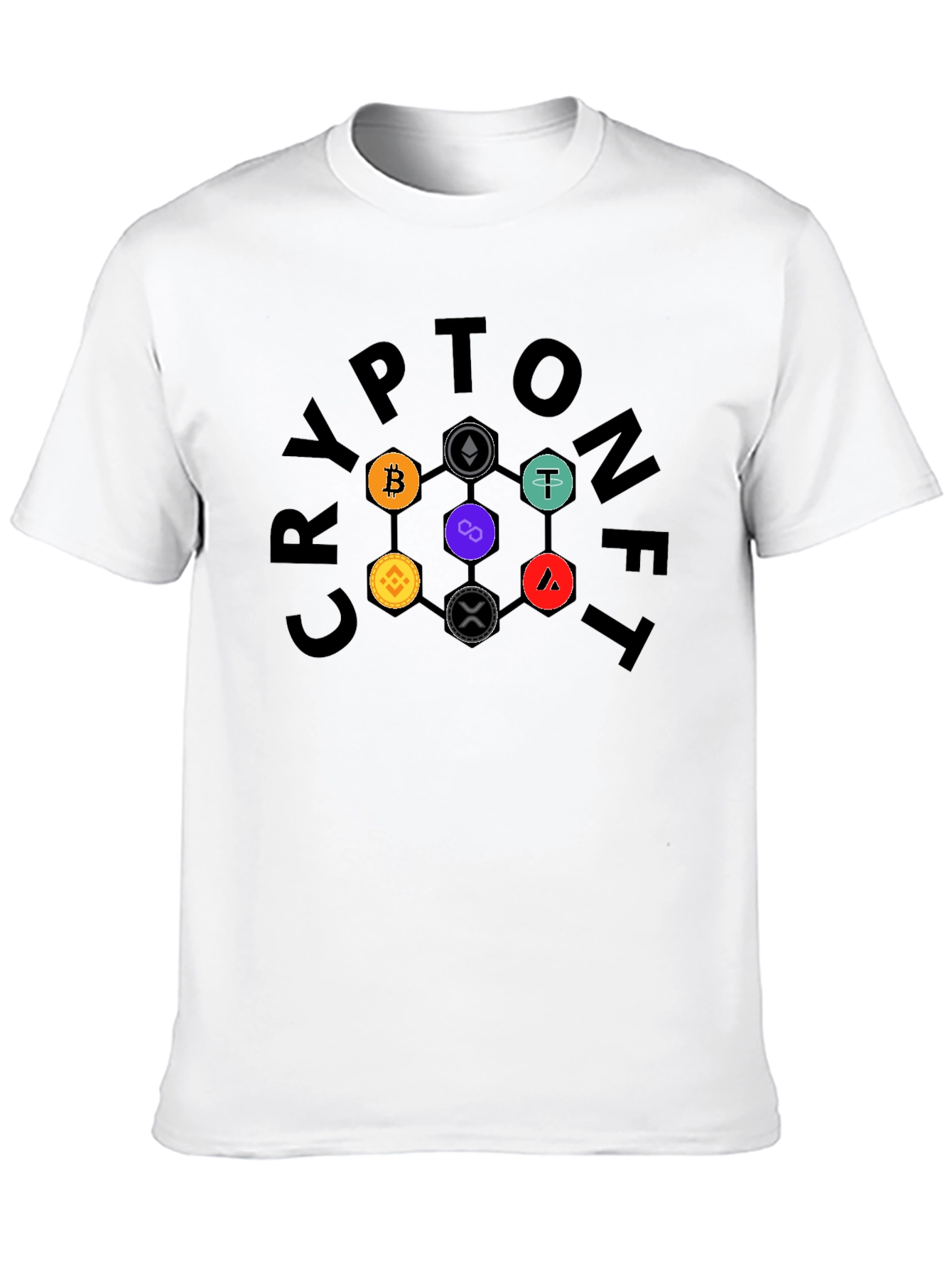 Crypto NFT T-Shirt - Blockchain Style
