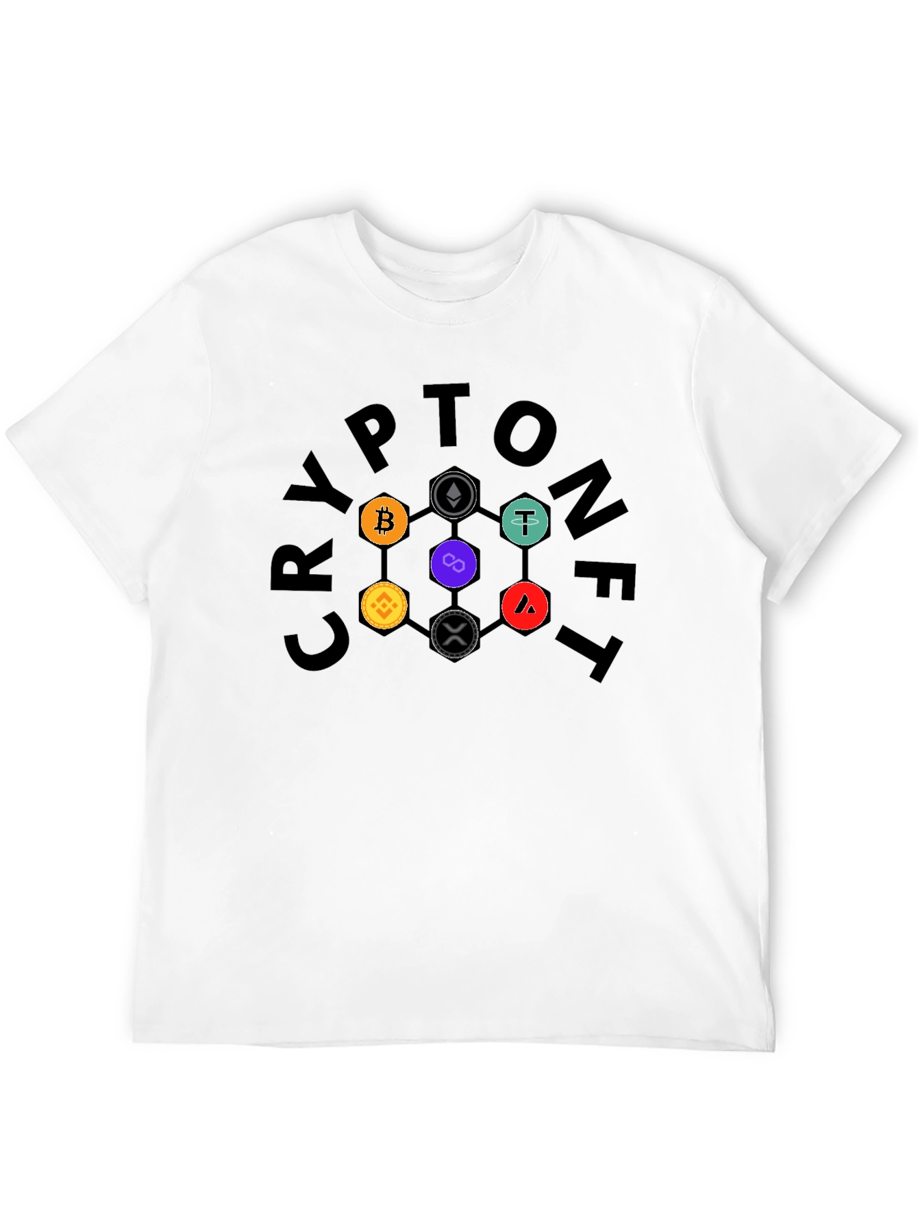 Crypto NFT T-Shirt - Blockchain Style