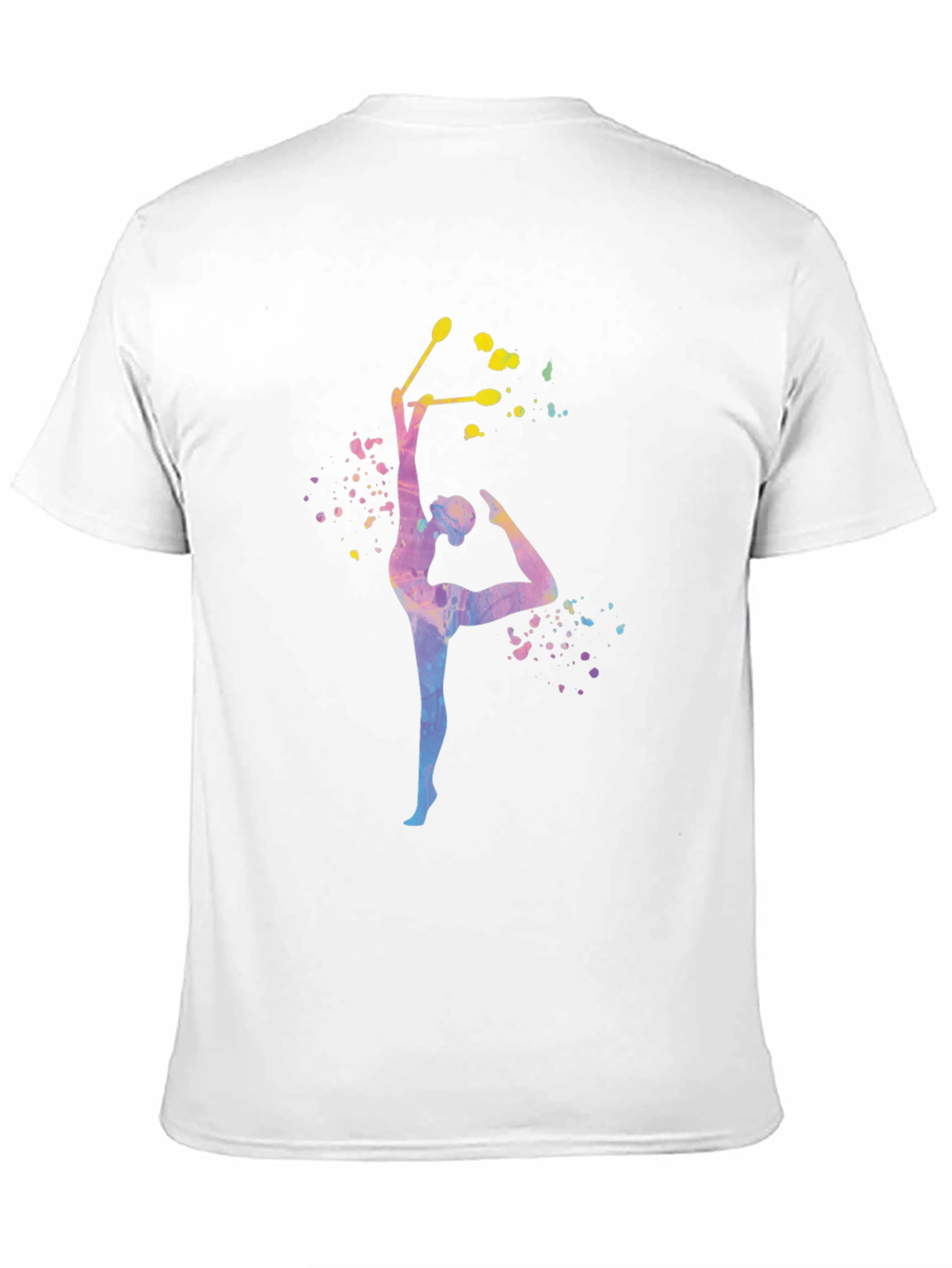 Gymnast Artistic T-Shirt - Black Cotton Tee