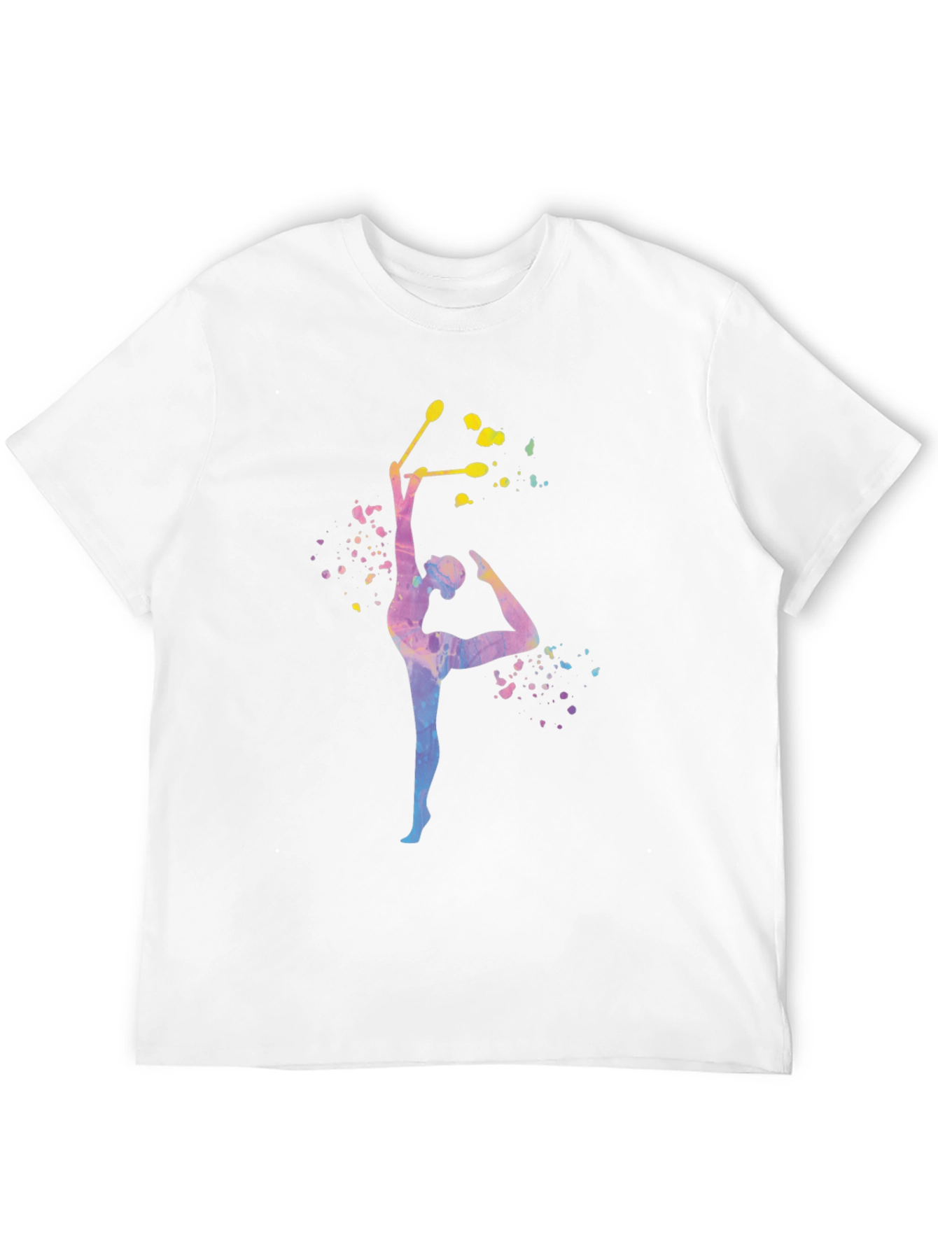 Gymnast Artistic T-Shirt - Black Cotton Tee