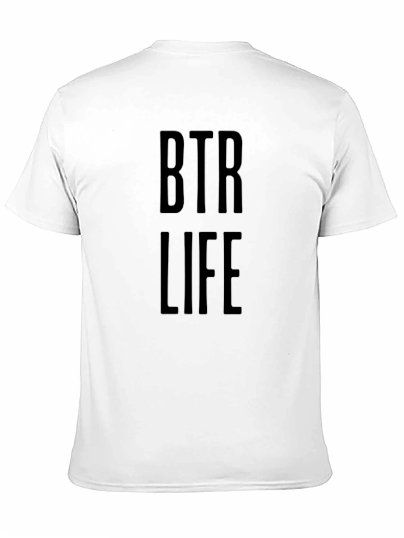 BTR Life T-Shirt - Black Cotton Tee